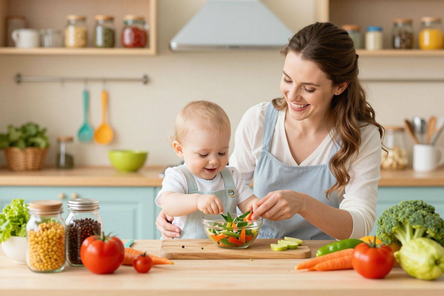 A fűszerek új ízeket hoznak a babák táplálásába.