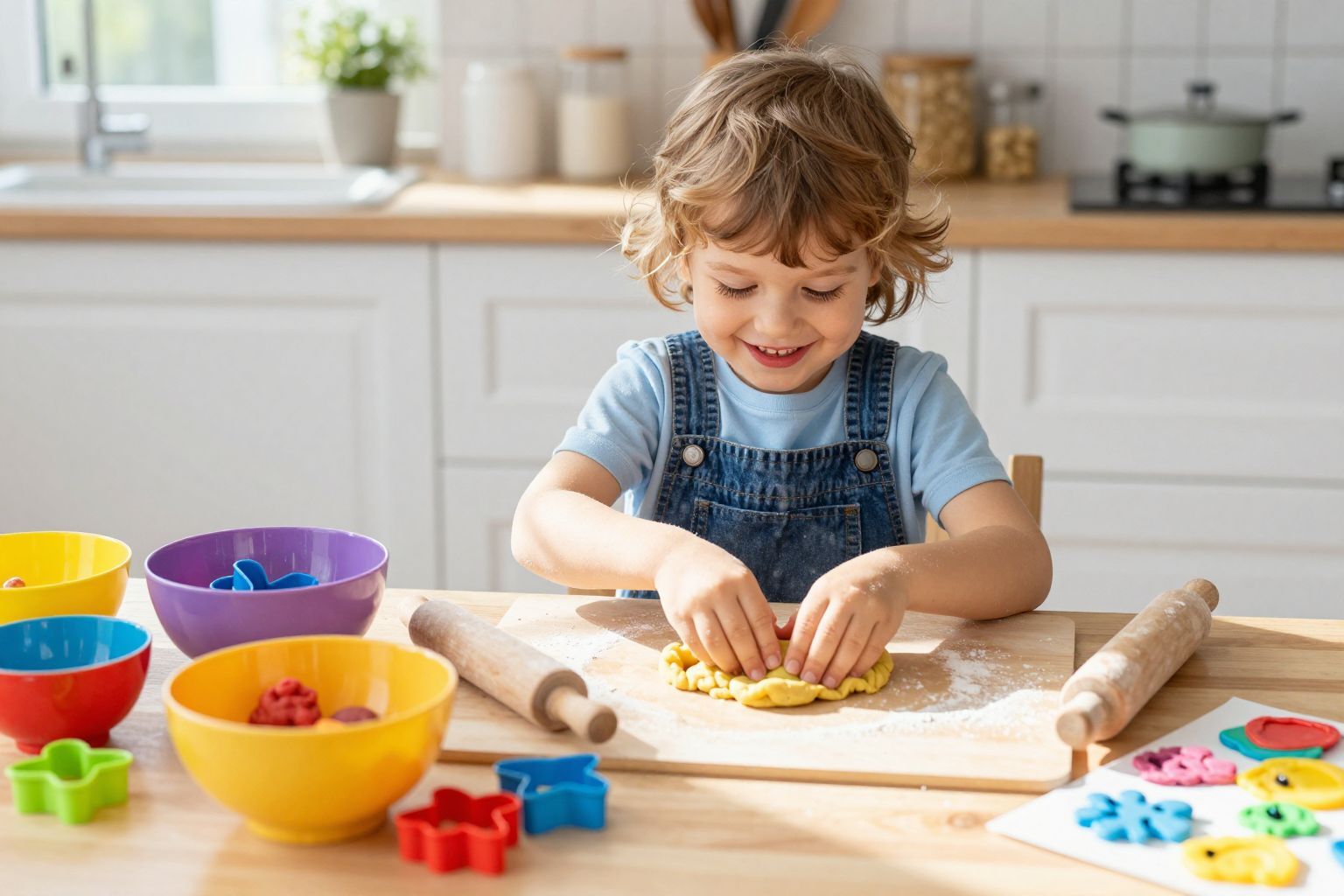 A gyúrás során a tészta textúrája kulcsfontosságú.