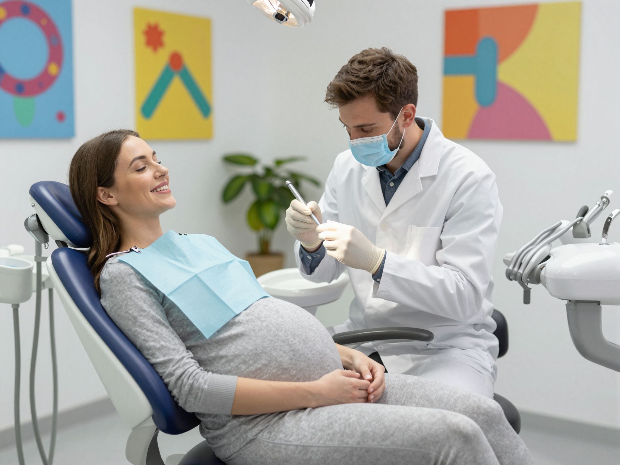 A hormonális változások növelhetik a fogínyvérzést terhesség alatt.