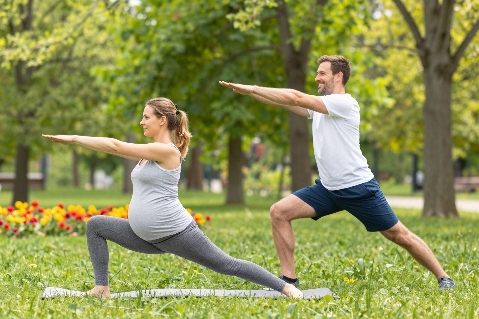 A hasizom erősítés terhesség alatt óvatosan javasolt.