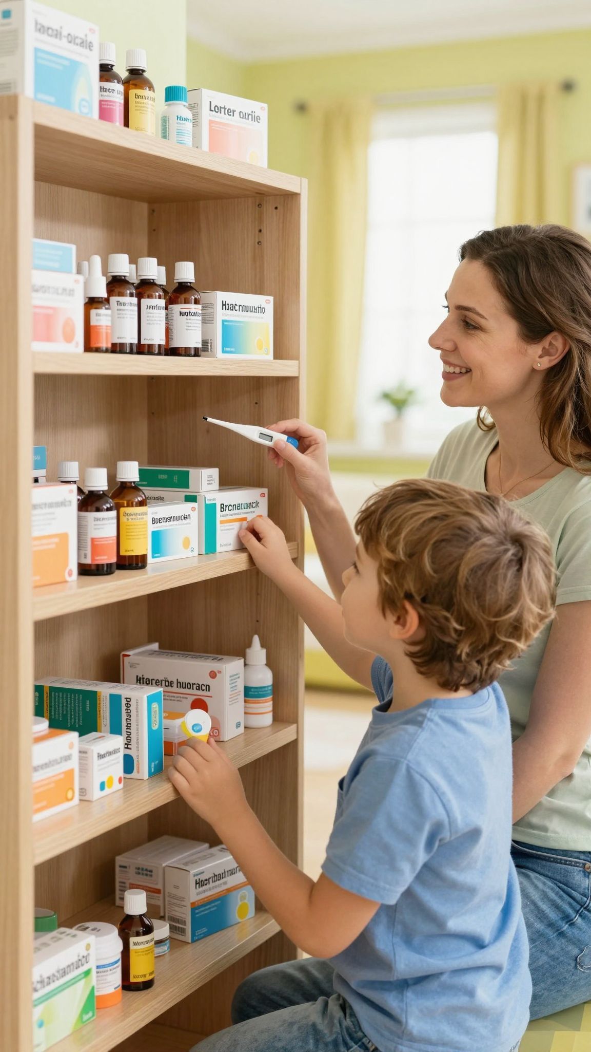 A házi patikában mindig legyen lázmérő és kötszer.