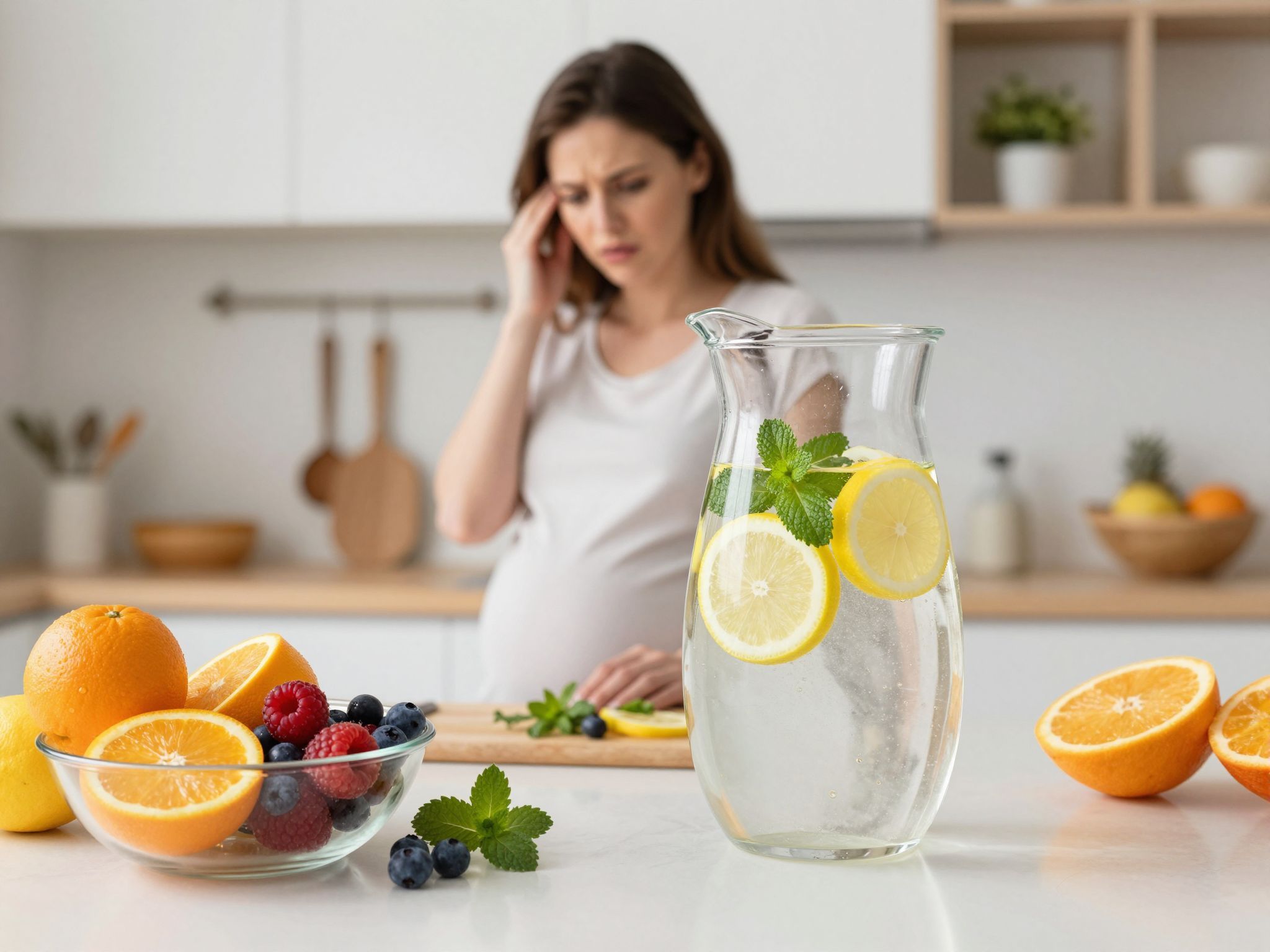 A megfelelő hidratálás kulcsfontosságú a terhességi egészséghez.