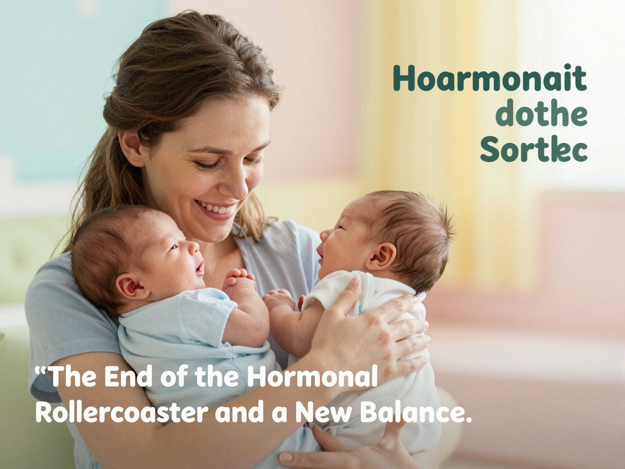 A hormonok rendeződnek, új stabilitás a szülés után.