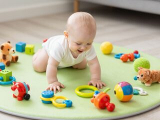 A játékok felfedezése: Hogyan változik a babák játéka az első évben?