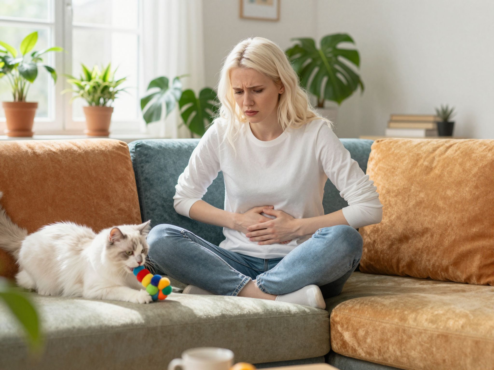 A macskák hormonjai befolyásolhatják a nők menstruációs ciklusát.