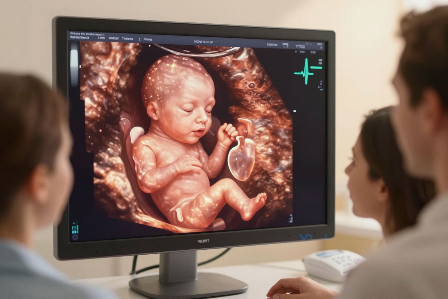 Az embrió szívhangja kulcsfontosságú a terhesség nyomon követésében.