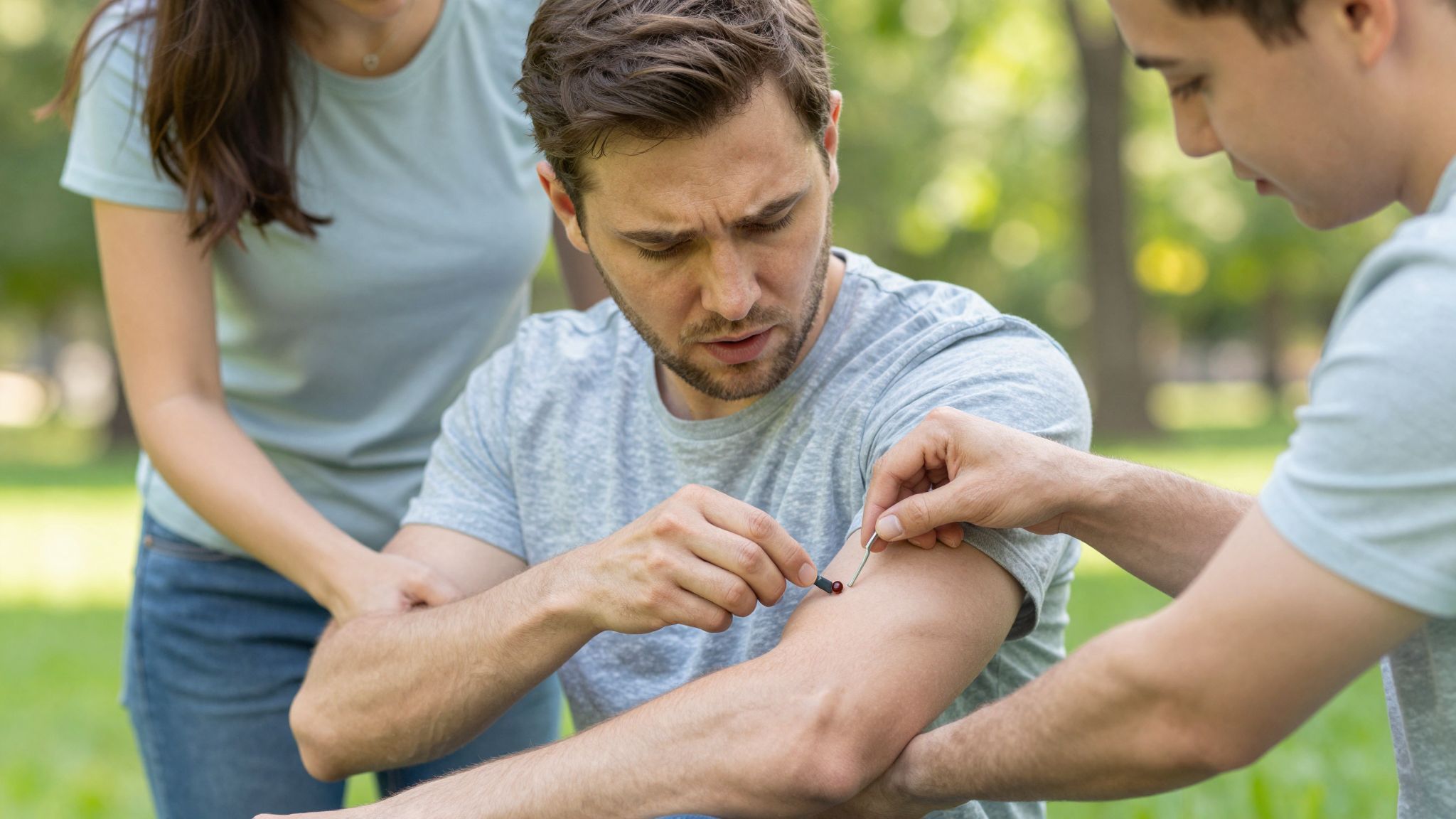 A kullancsvizit segít a korai fertőzés felismerésében.