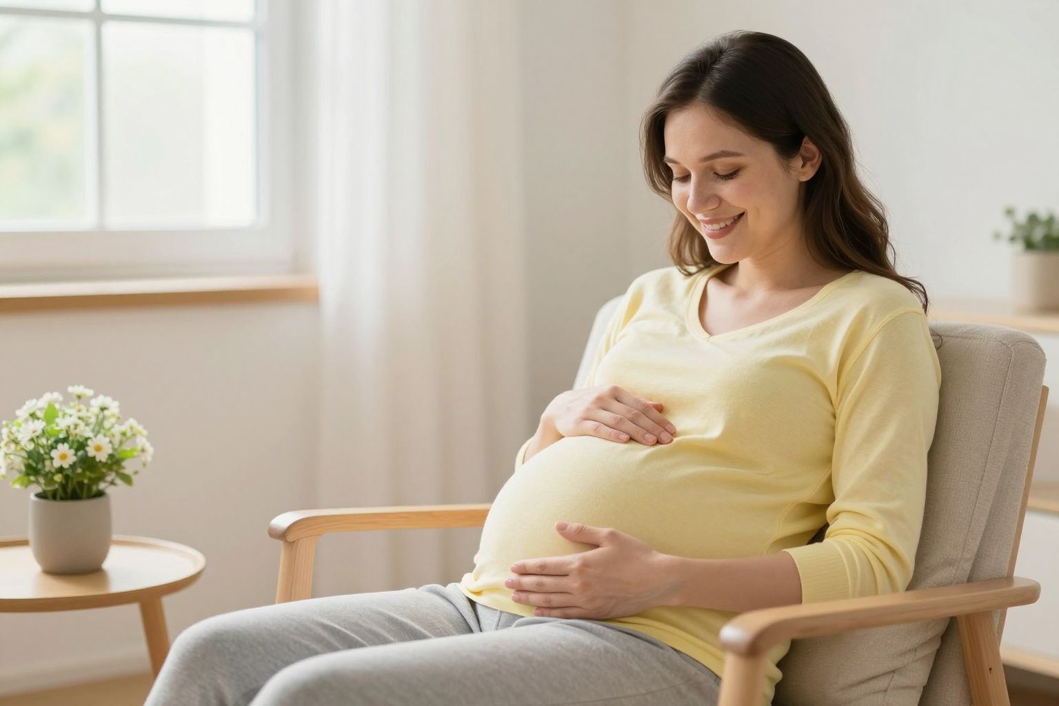 A második trimeszterben a hormonszint stabilizálódik.