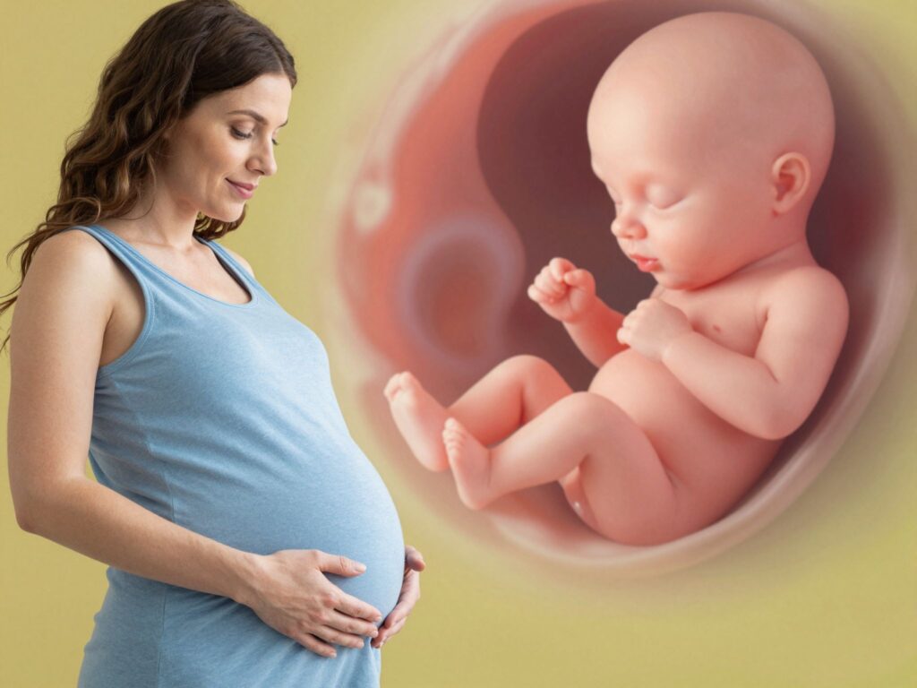 A második trimeszter vége: a magzat fejlődése és a kismama változásai a 24-28. héten