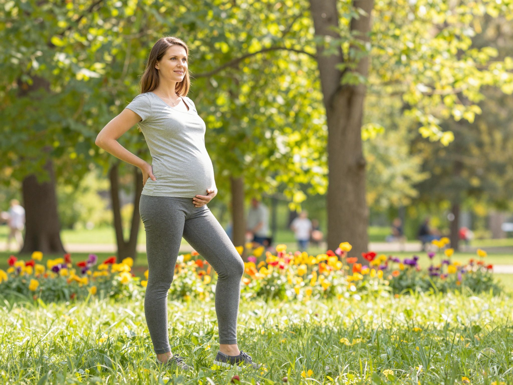 A medence alakja befolyásolja a terhesség alatti járást.