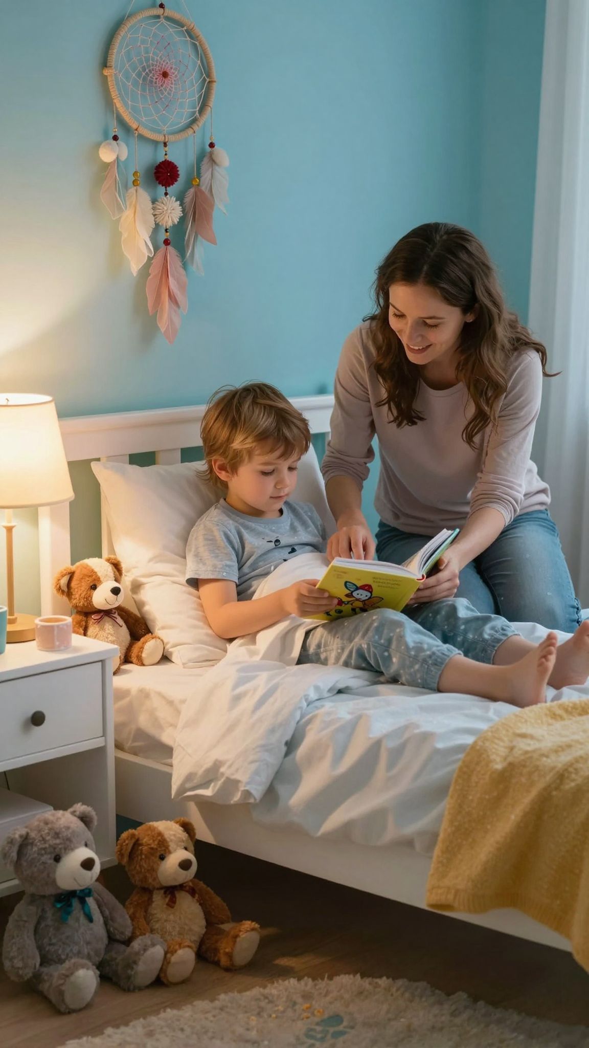 A meseterápia segít a gyerekek rémálmainak feldolgozásában.