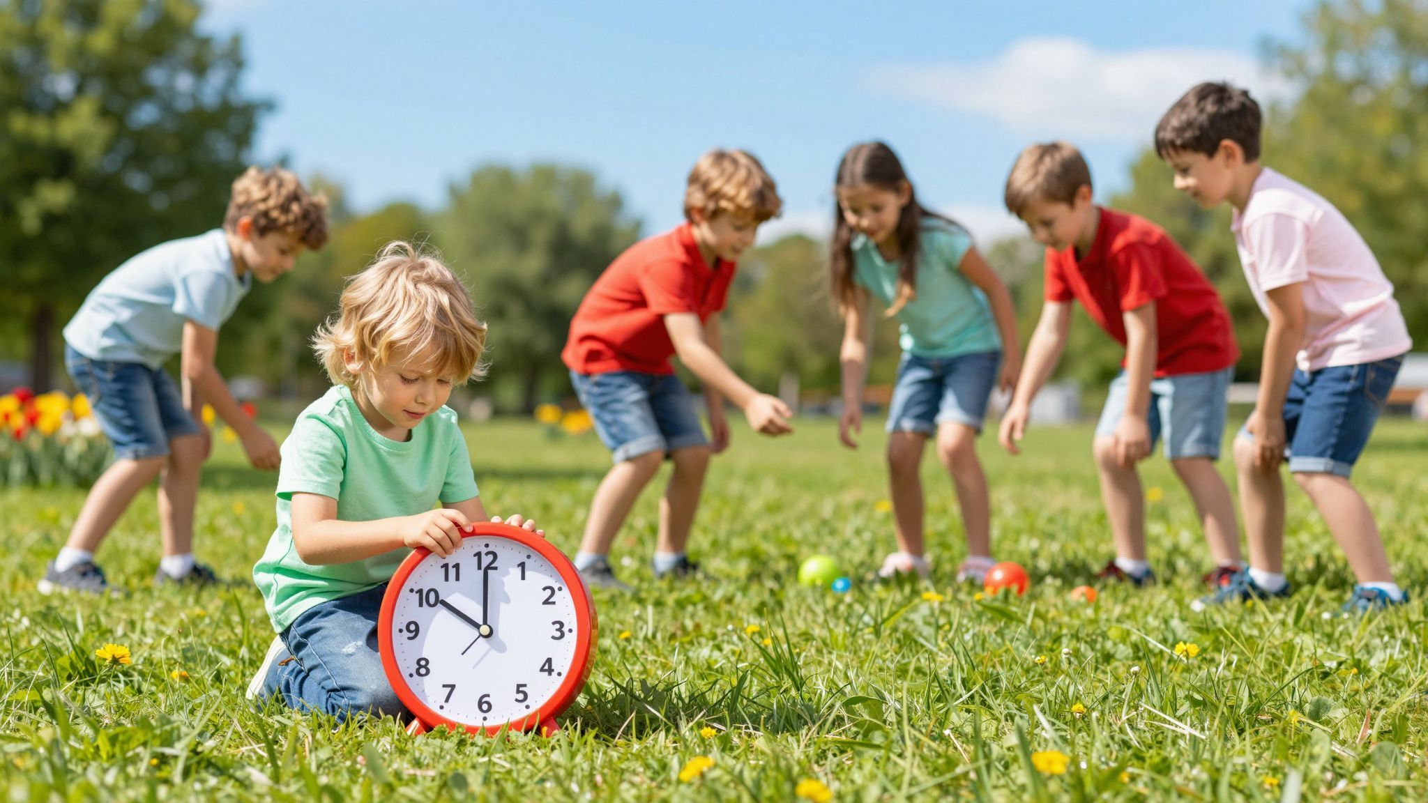 A gyerekek számára a „mindjárt” és a „később” fogalmak zavarosak.
