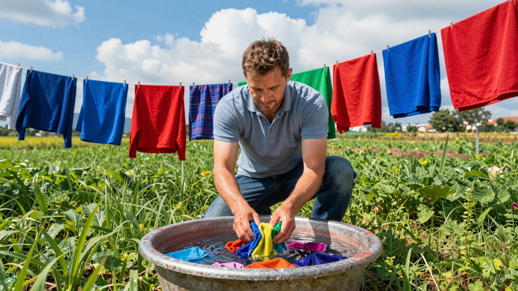 A természetes mosószerek kíméletesebbek a környezethez és bőrünkhöz.
