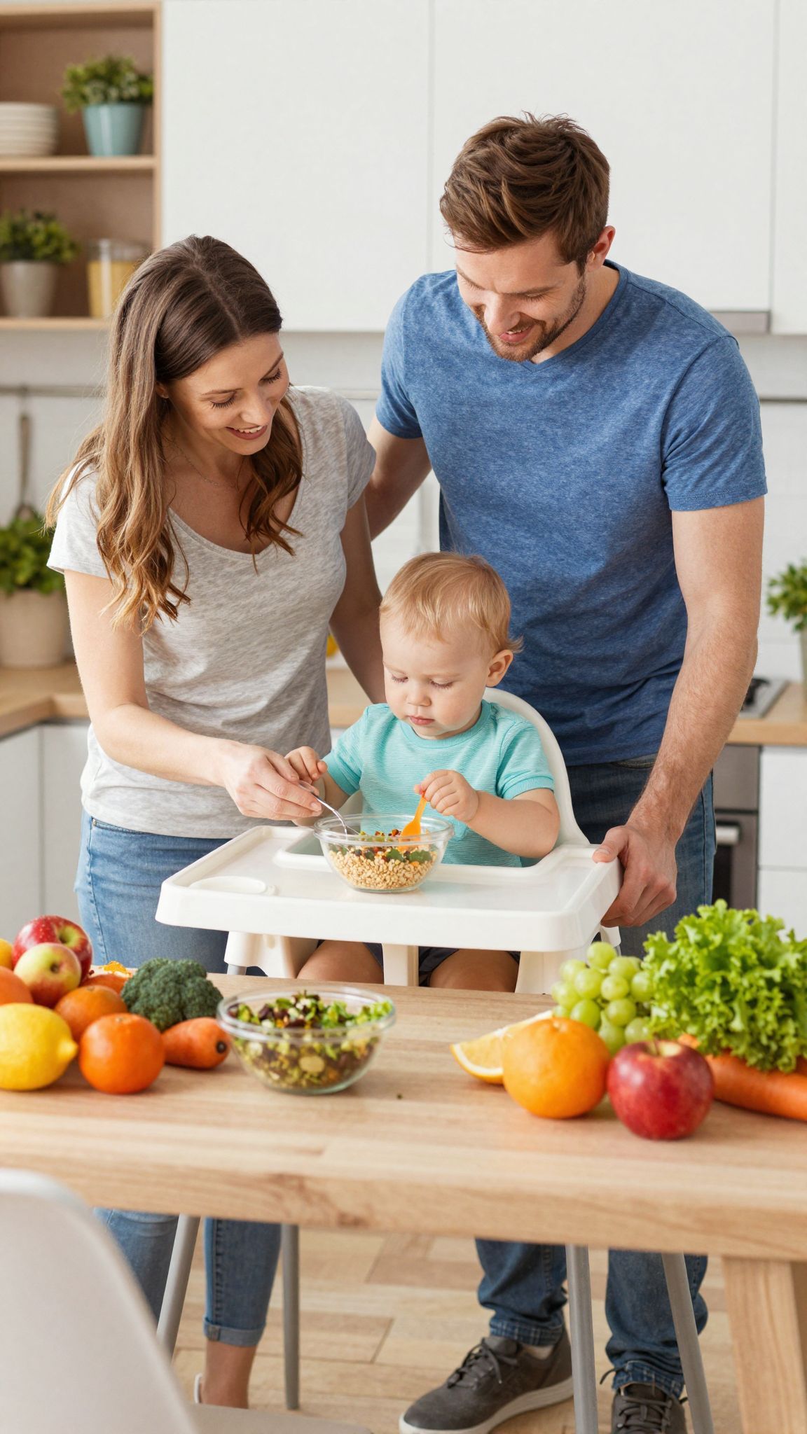 A növekedés nyomon követése segít a helyes táplálásban.