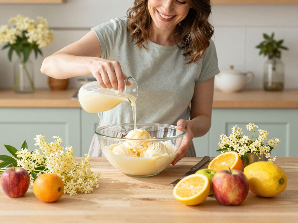 A nyár íze: így készíts isteni finom és krémes bodzafagylaltot otthon