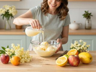 A nyár íze: így készíts isteni finom és krémes bodzafagylaltot otthon