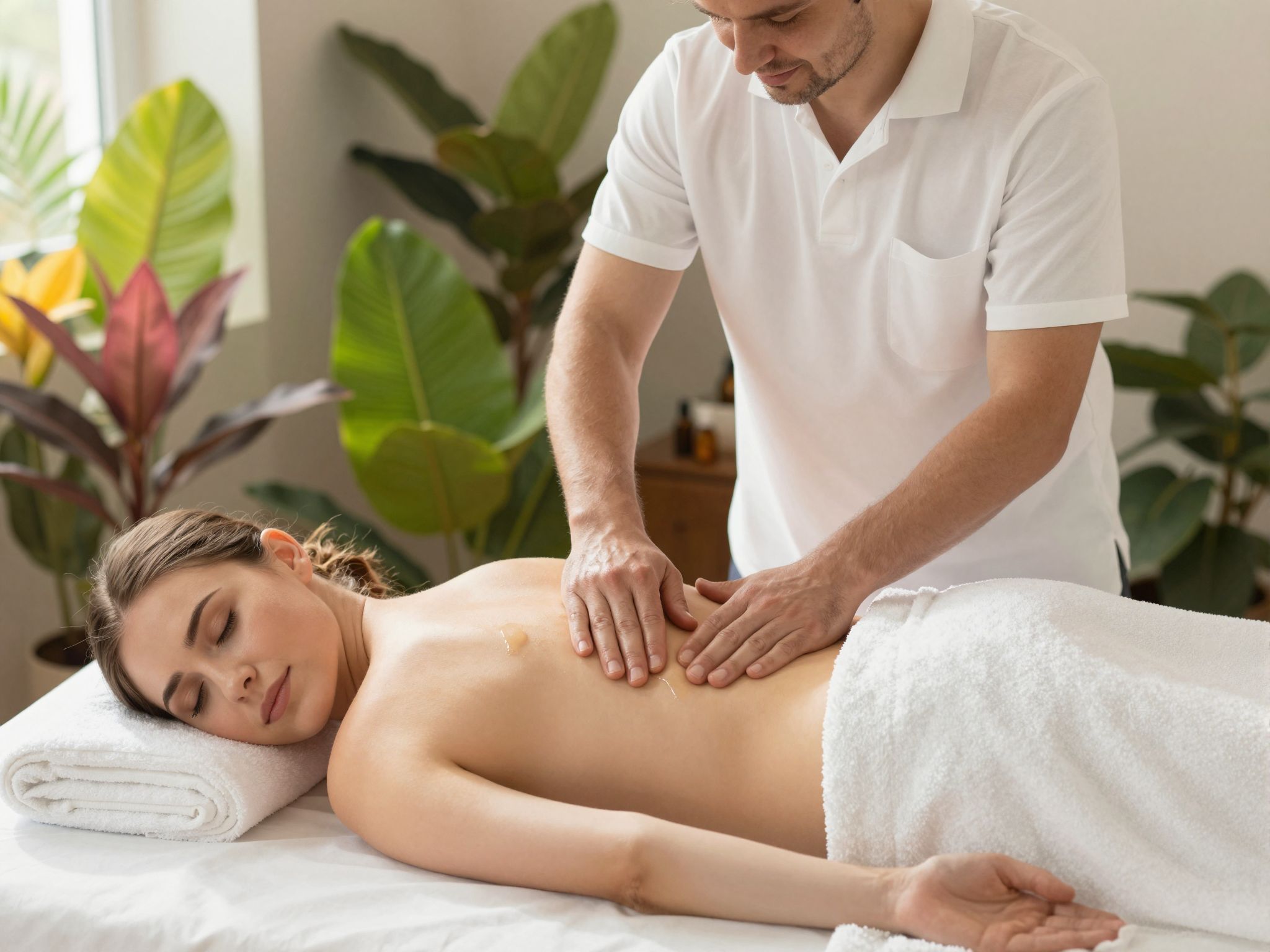 A partner segíthet a gátmasszázs során a kényelemben.