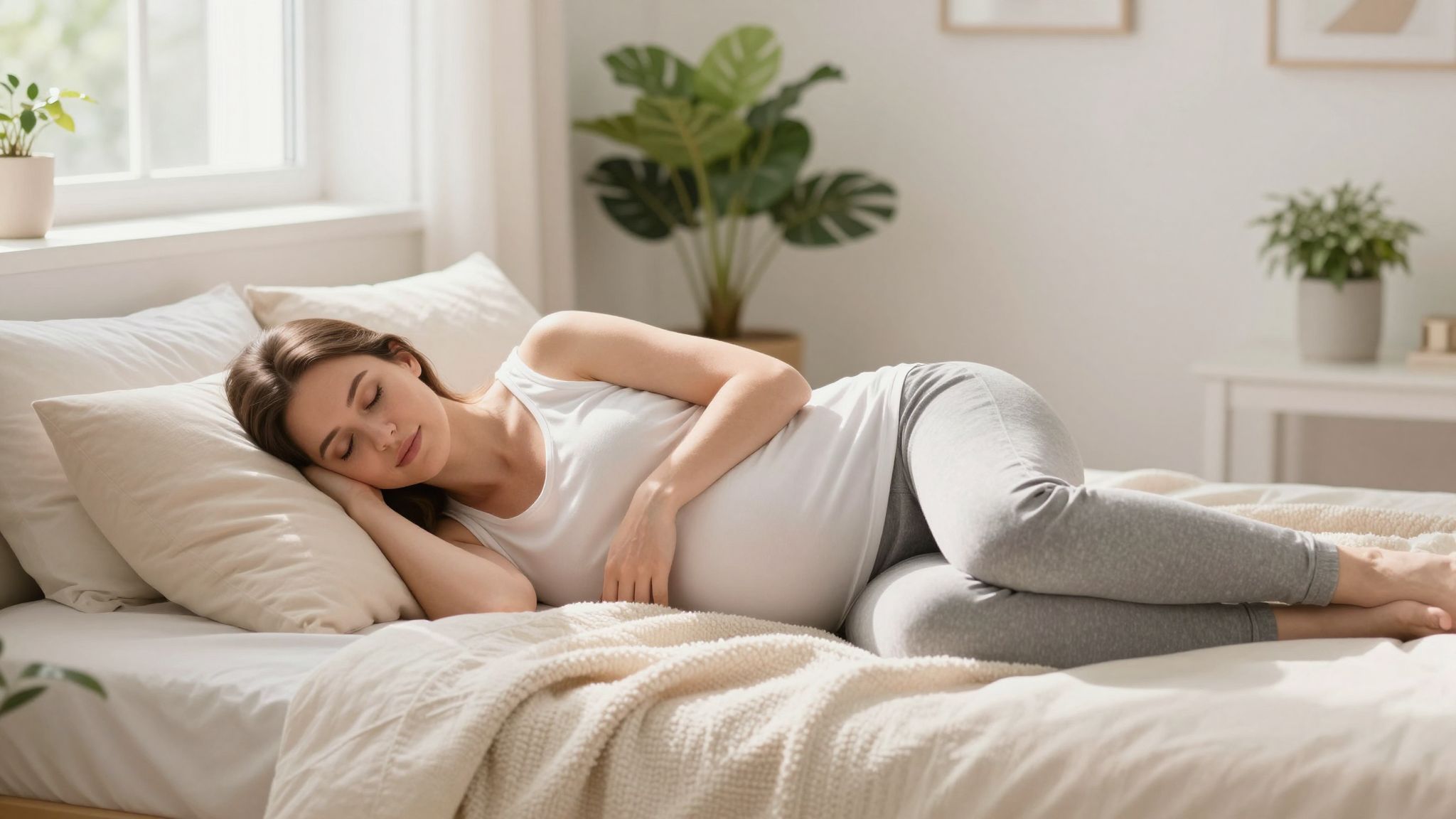 Az alvás segíti a mentális egészség fenntartását terhesség alatt.