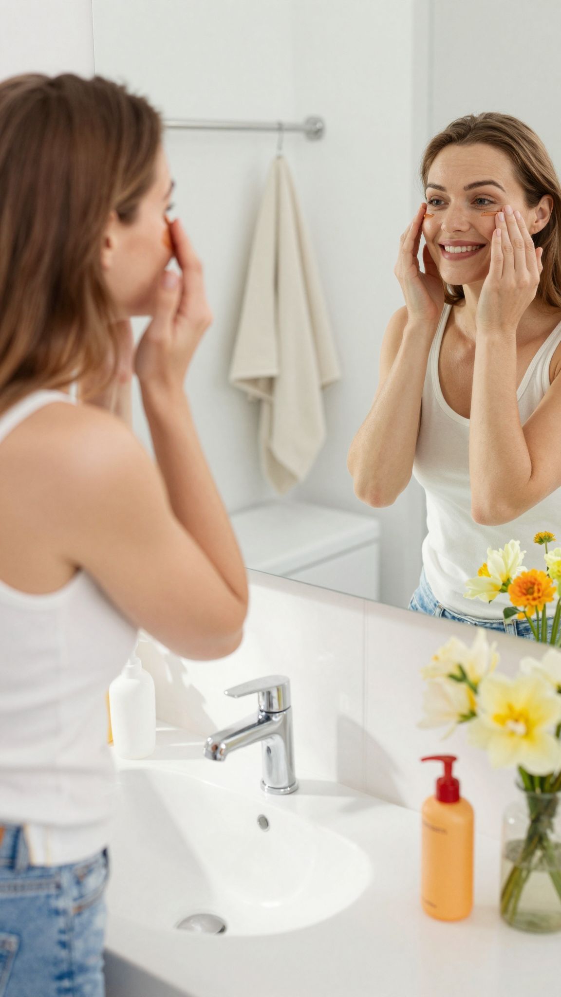 Használj világos színű korrektorokat a fáradt szemekhez!