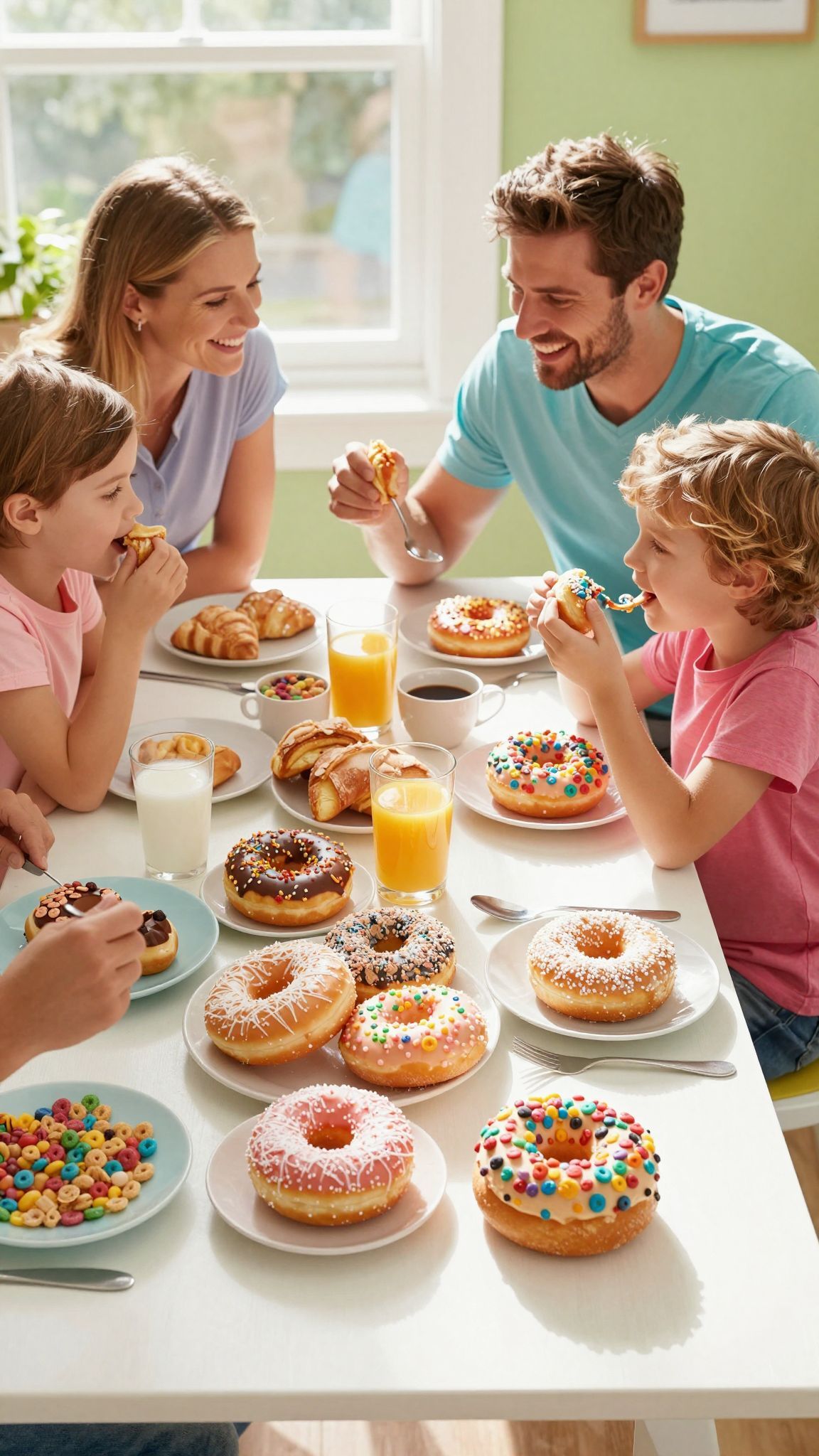 A reggelizőasztalnál a cukor csökkenti a gyermekek figyelmét.
