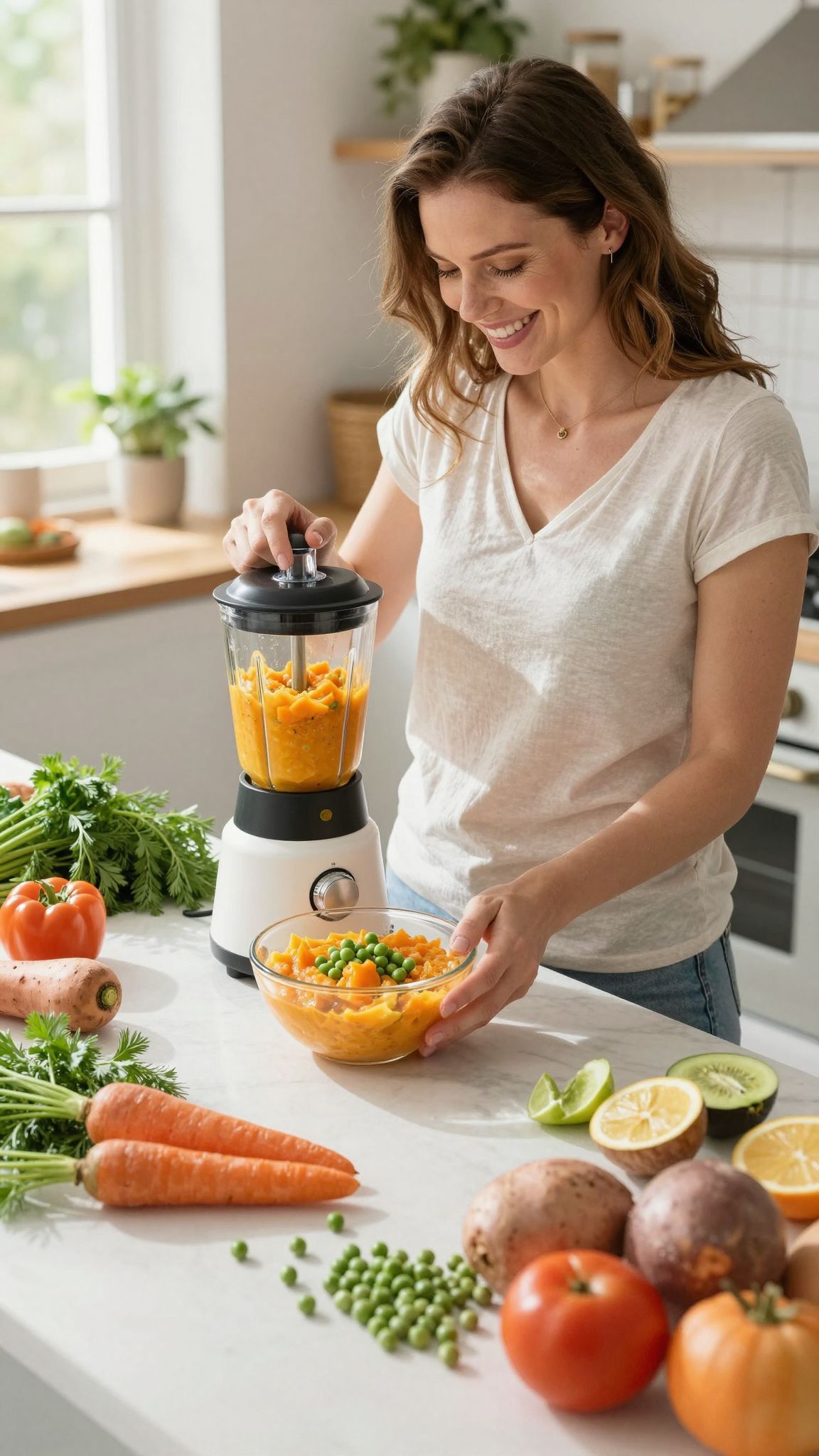 A babafőzelékek sűrítésekor válassz zöldségeket és gyümölcsöket!