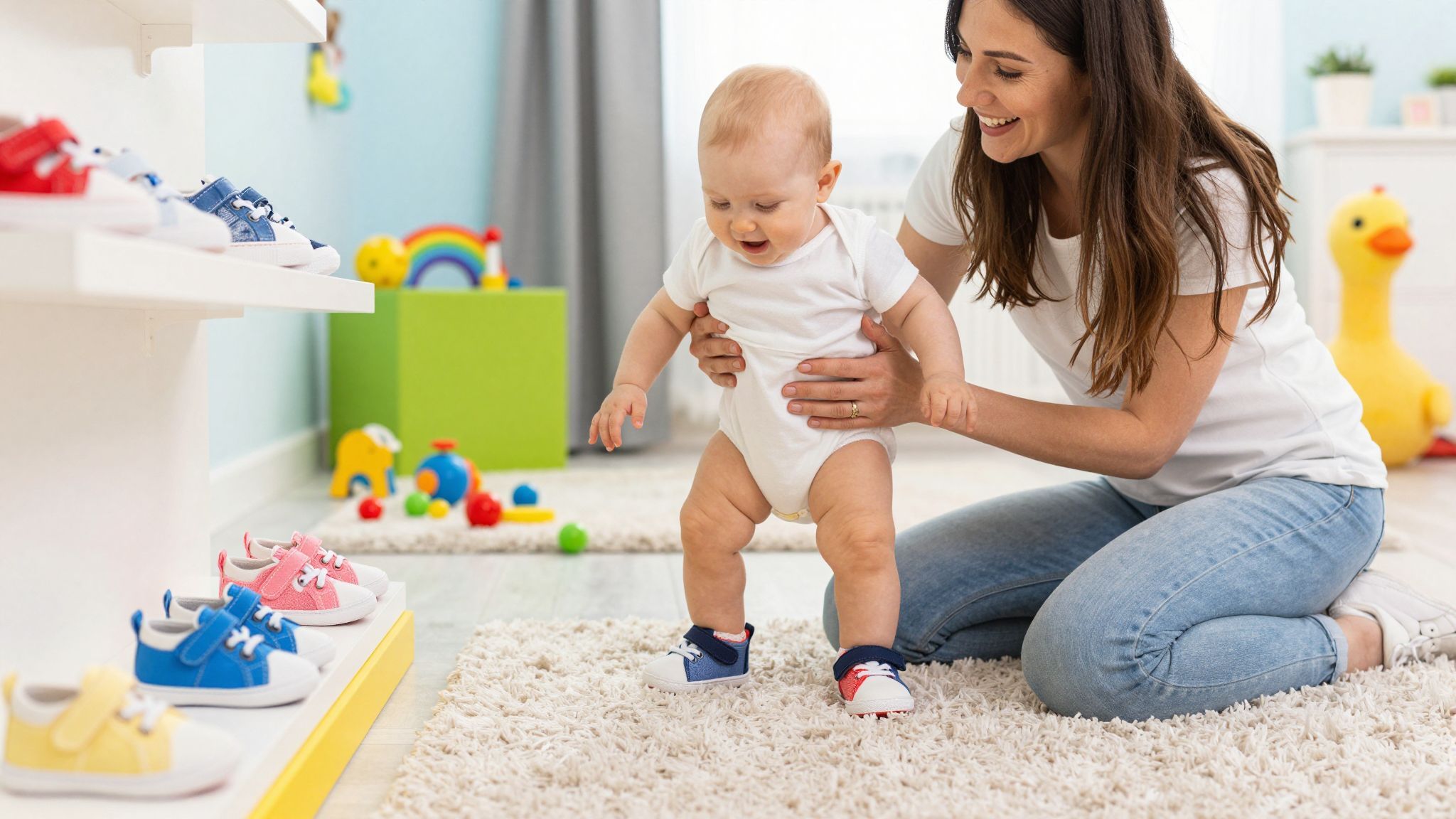 A szupinált cipő segíthet a láb fejlődésében.