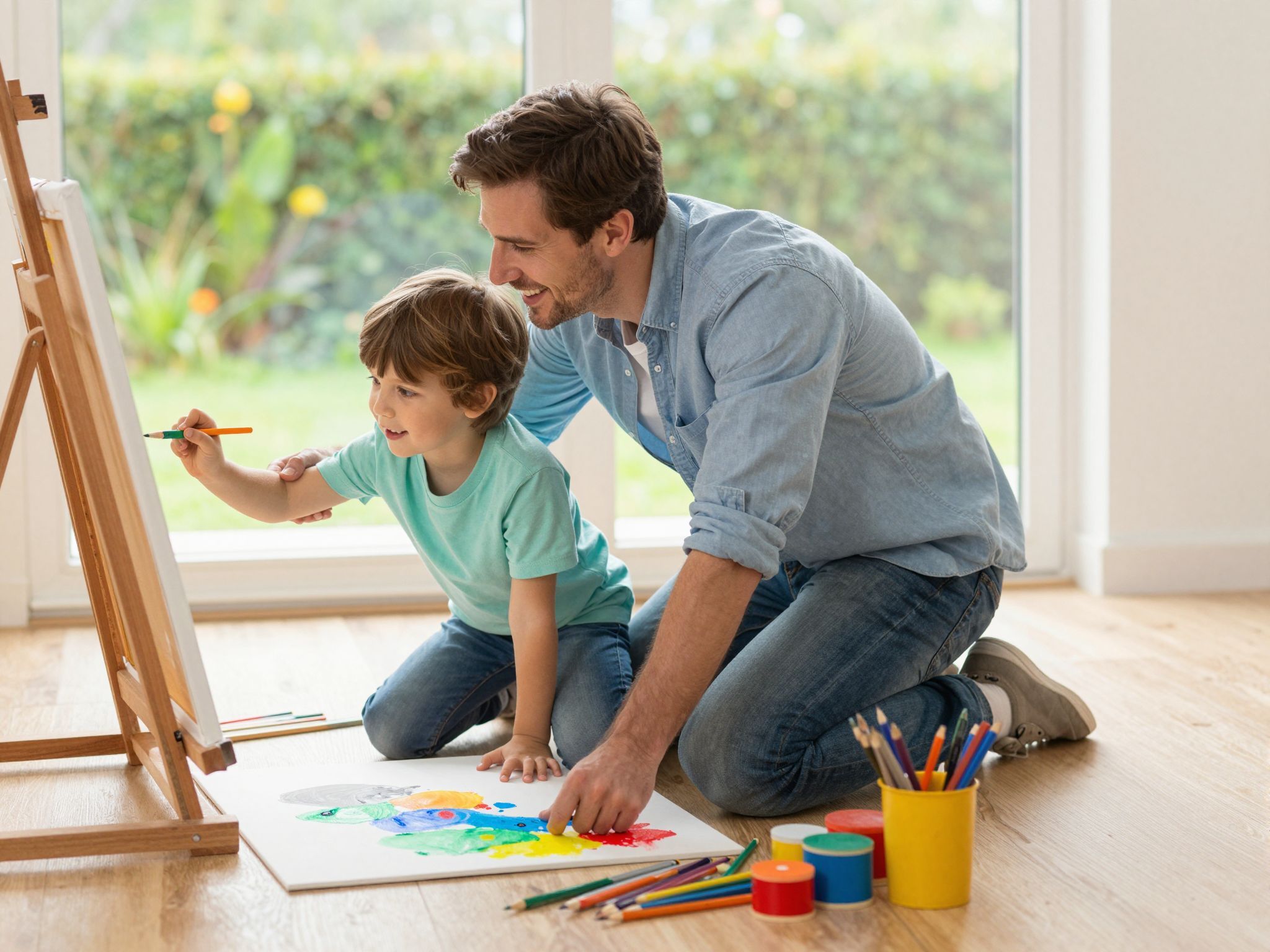 A támogató szülő ösztönzi a függetlenséget és a döntést.