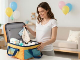 A terhesség huszonnyolcadik hete: itt az ideje a kórházi csomag összeállításának
