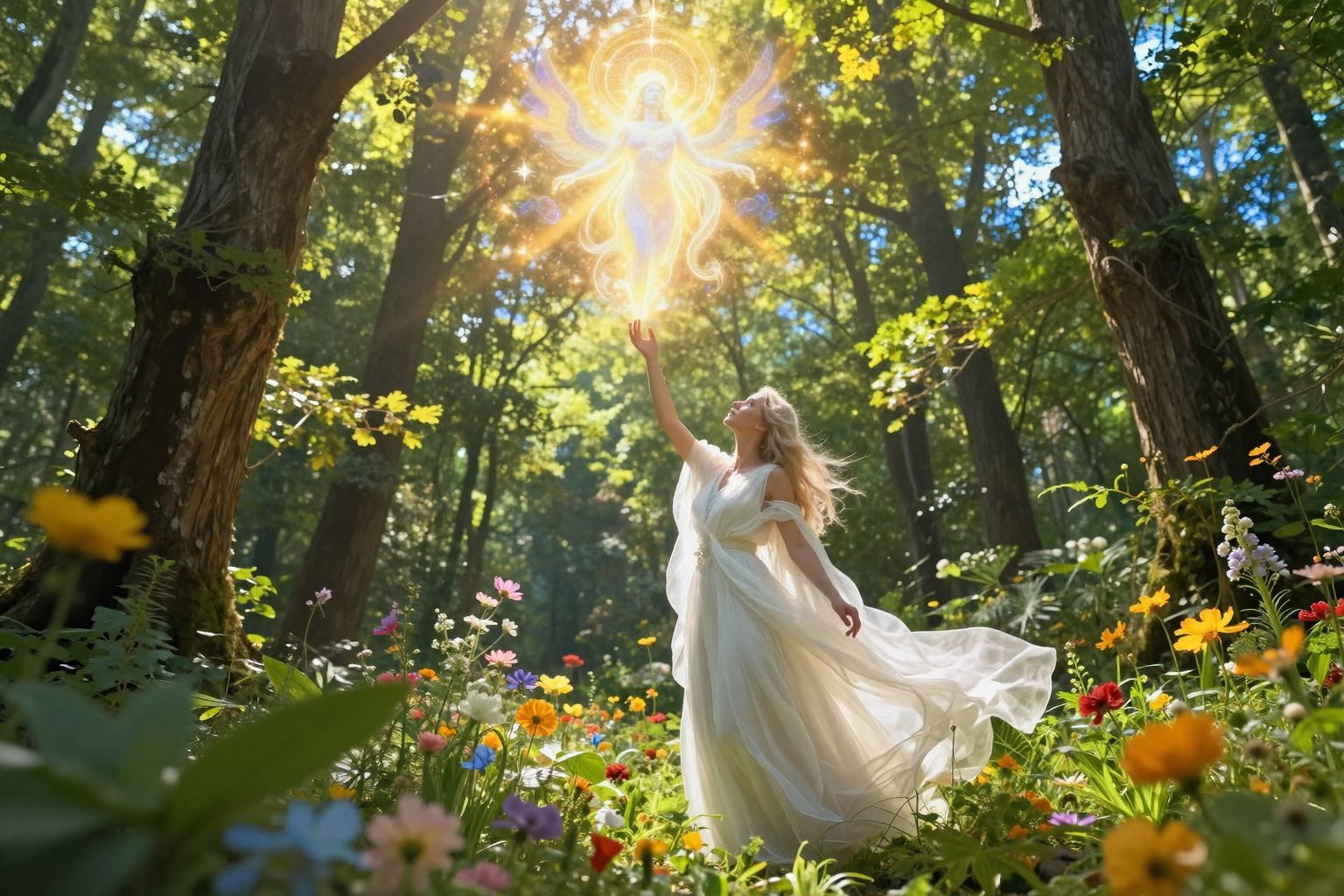 A természet szimbolizálja az istenek erejének megnyilvánulását.