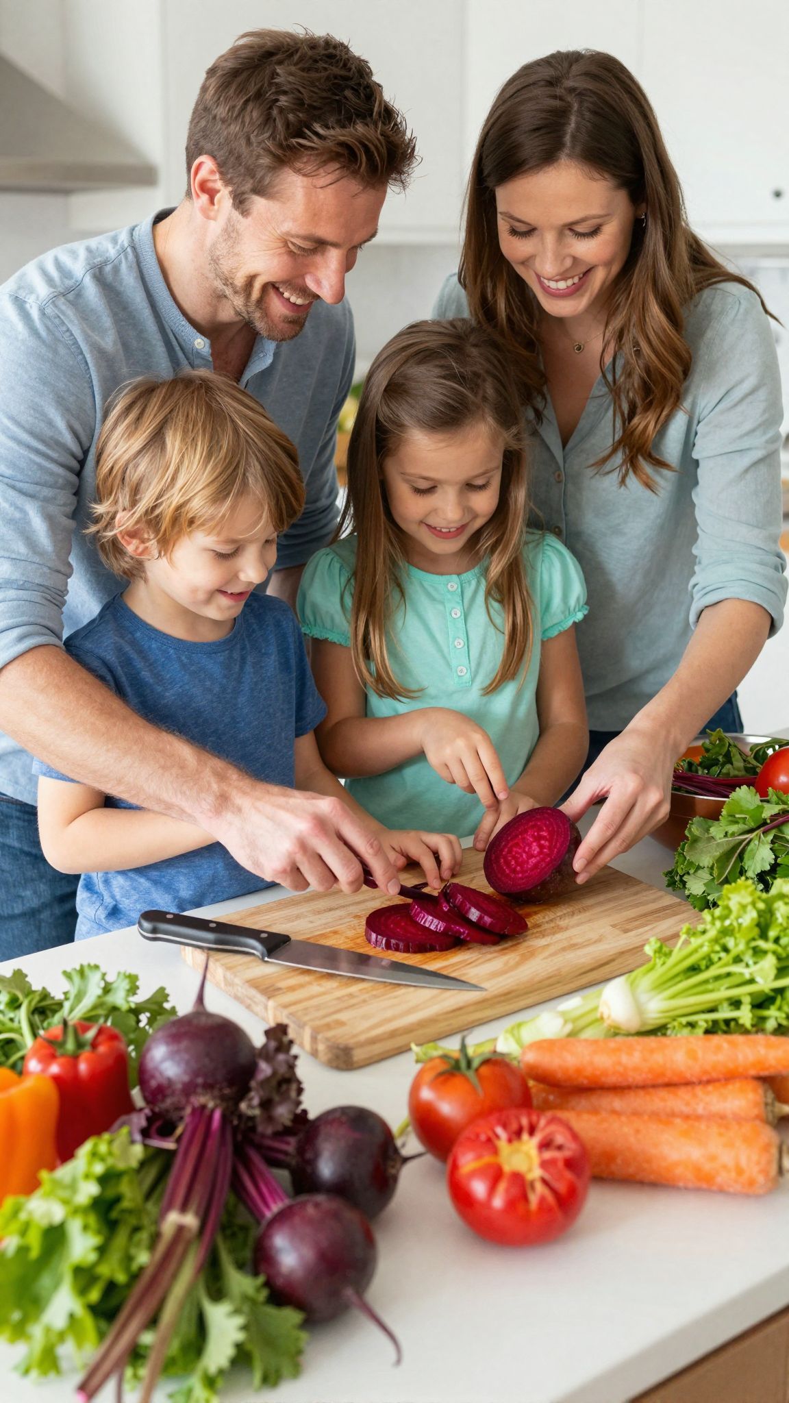 A textúrák váltogatása fokozza a céklás ételek élvezetét.
