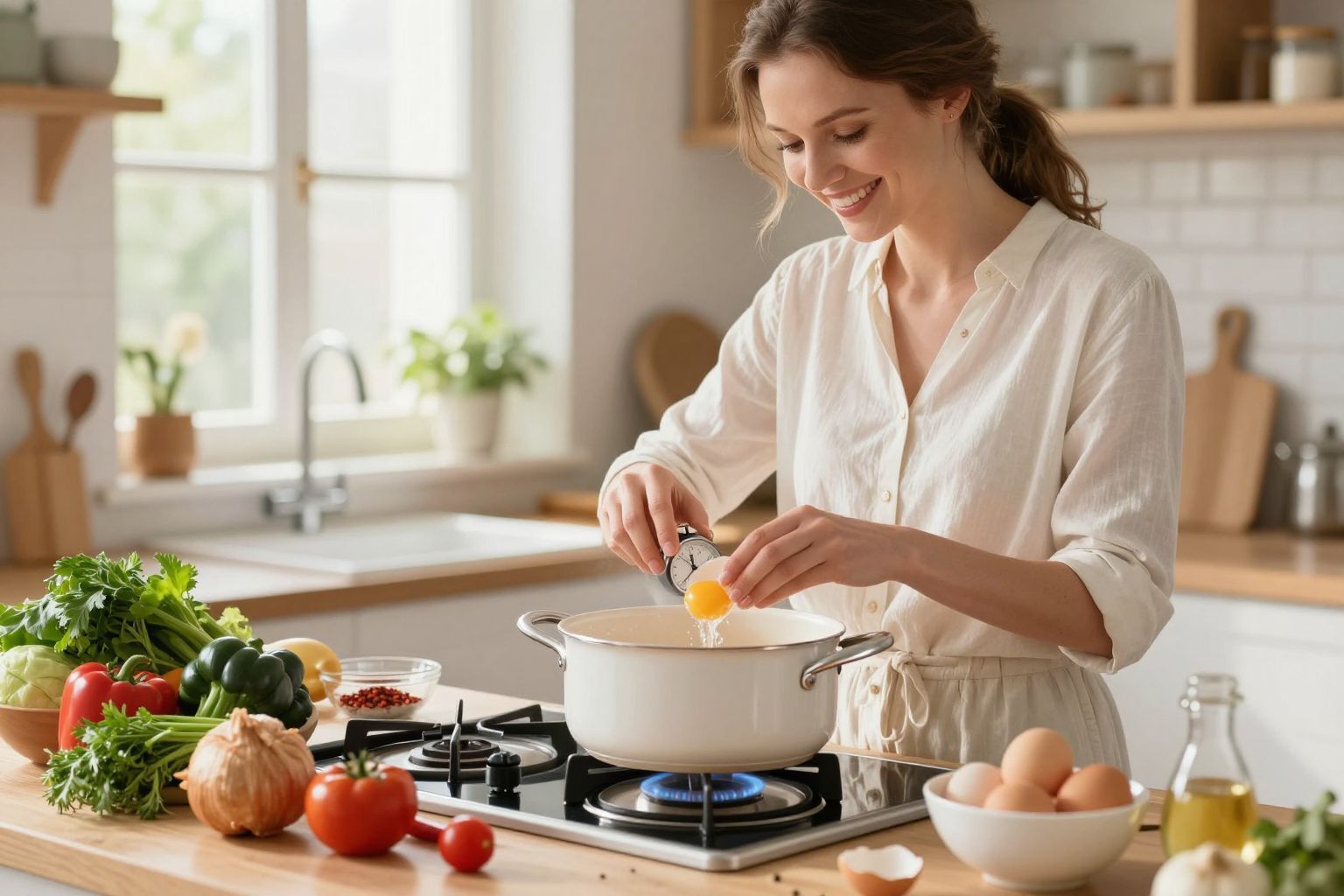 A tojásfőzés családi hagyományokat őriz, élménnyé varázsolva.