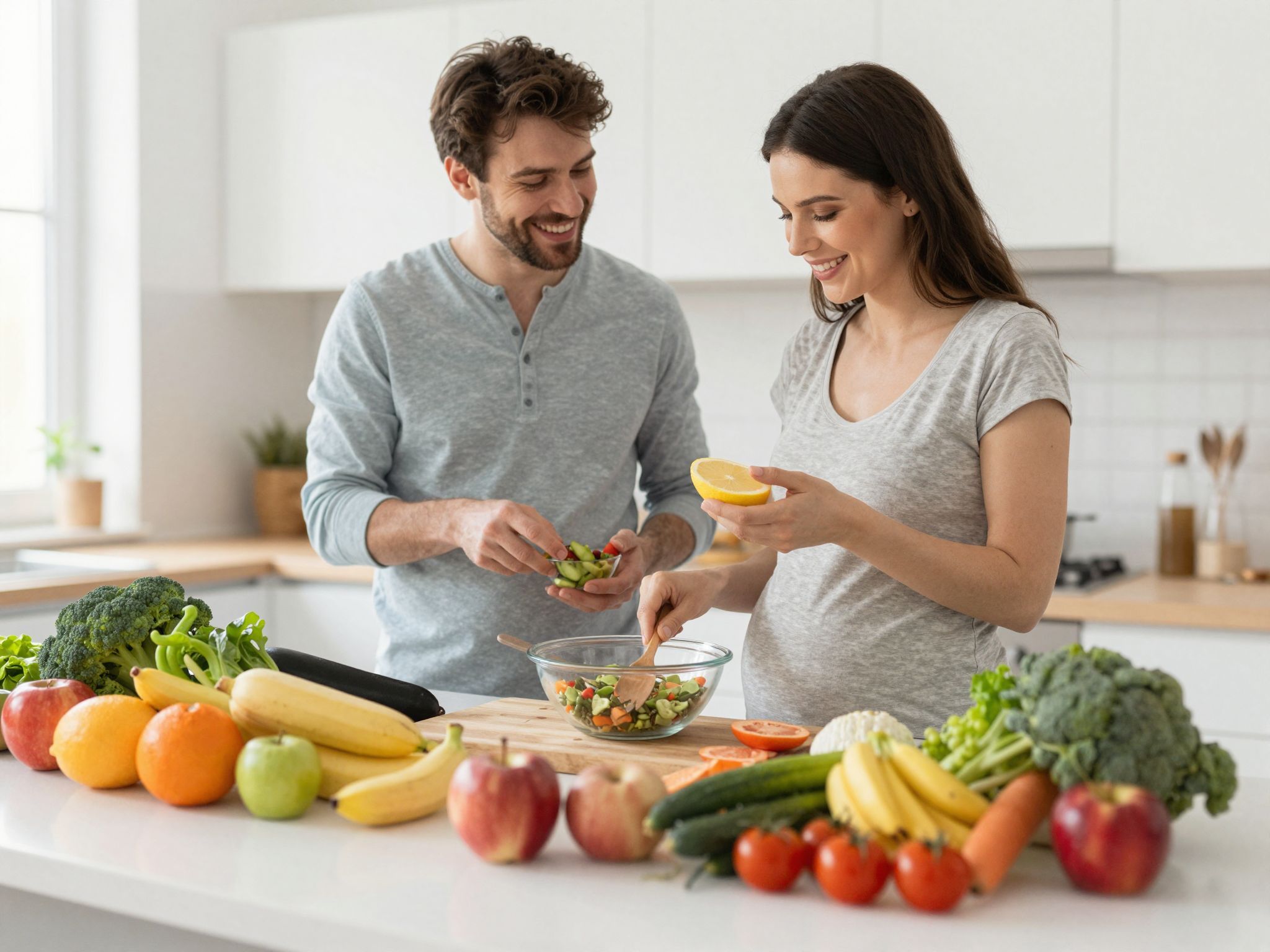 A tudatos étkezés növeli a termékenység esélyeit.