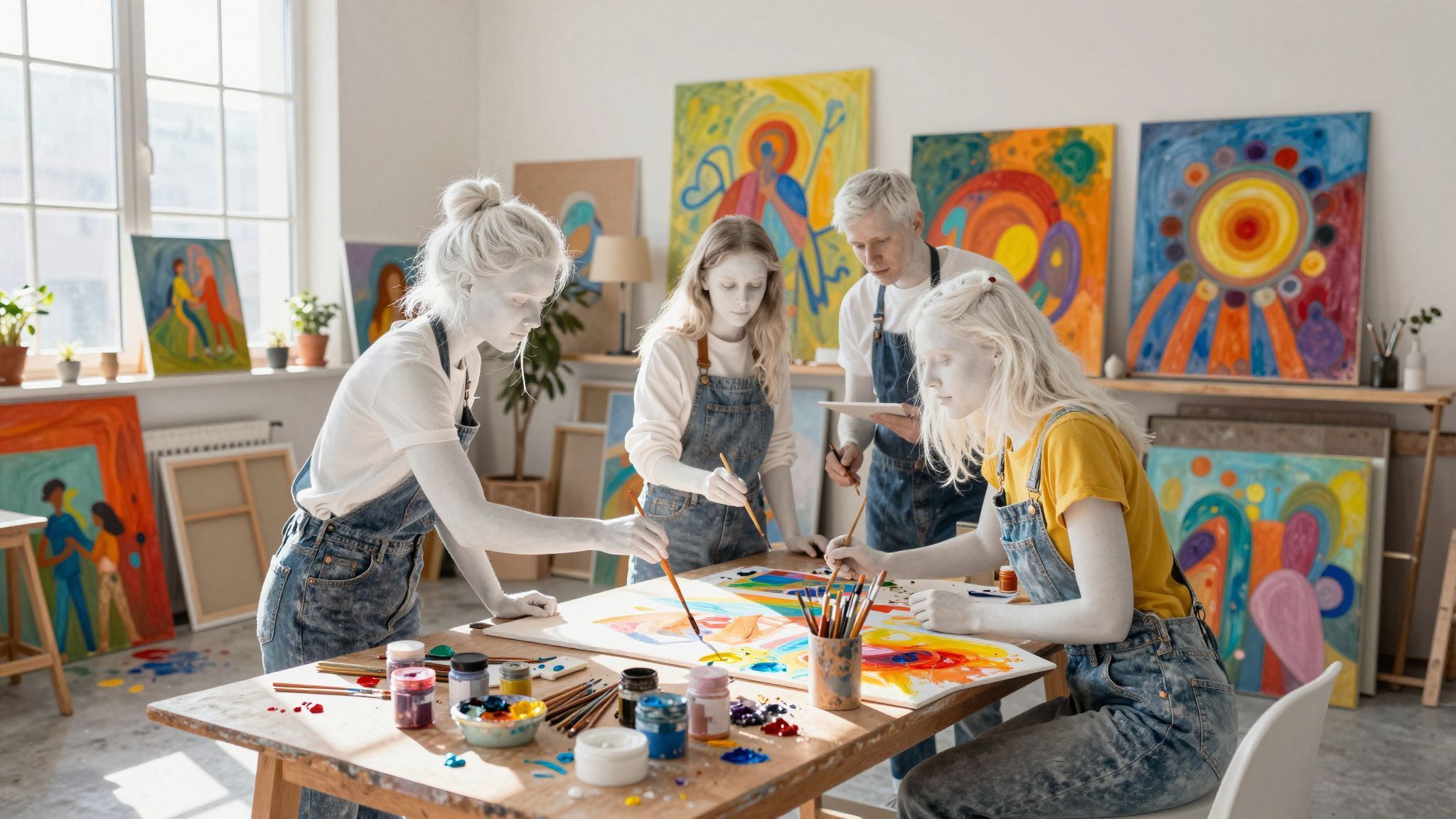 A tükörneuronok serkentik a kreatív önkifejezést művészetben.