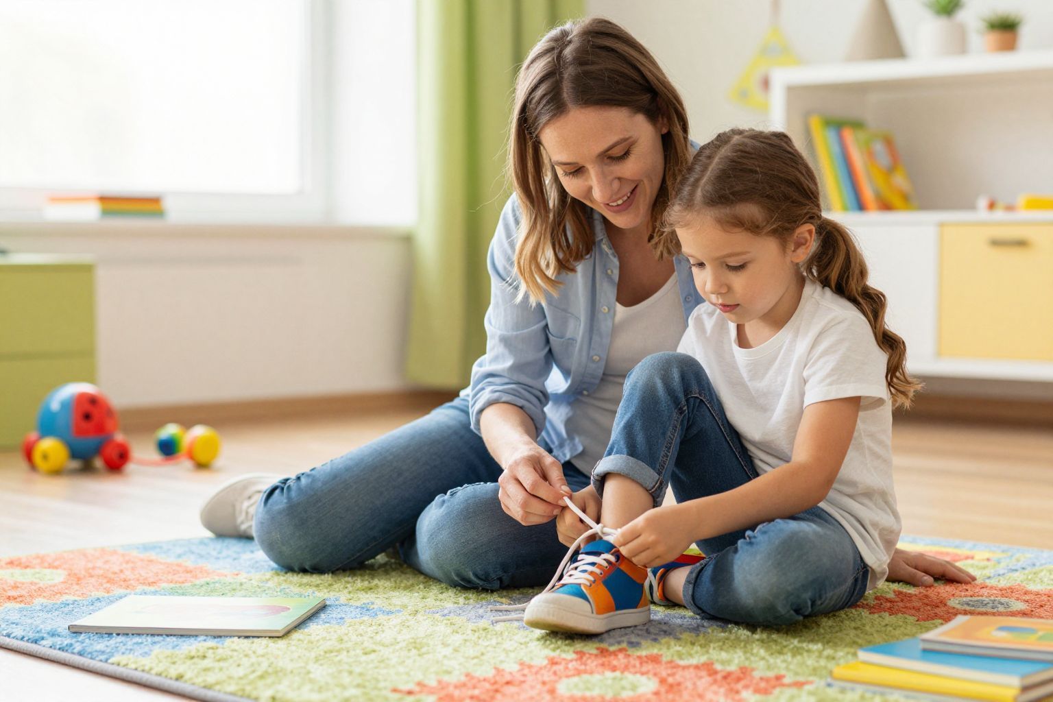 A türelem fejleszti a gyermek önállóságát és kitartását.