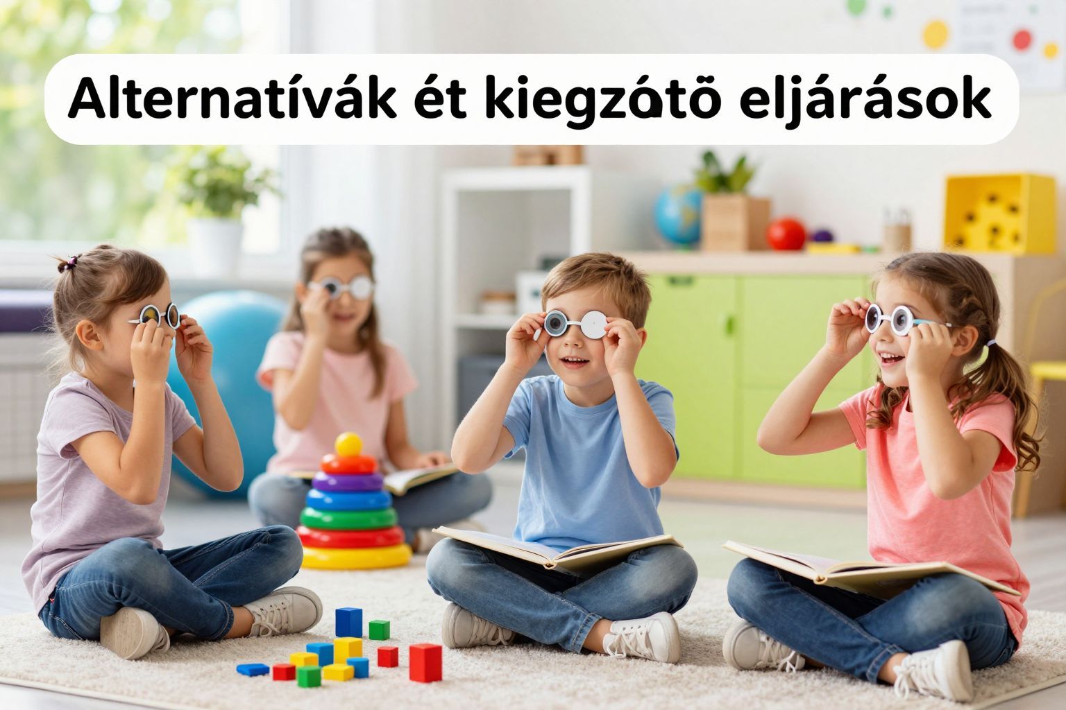 Az alternatív terápiák segíthetnek a látás javításában.