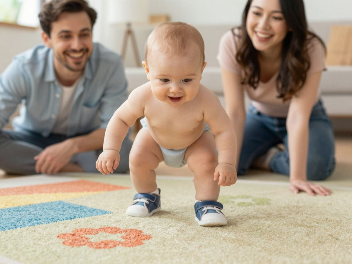 Amikor a baba lábra áll: hogyan válasszunk megfelelő cipőt az első lépésekhez?