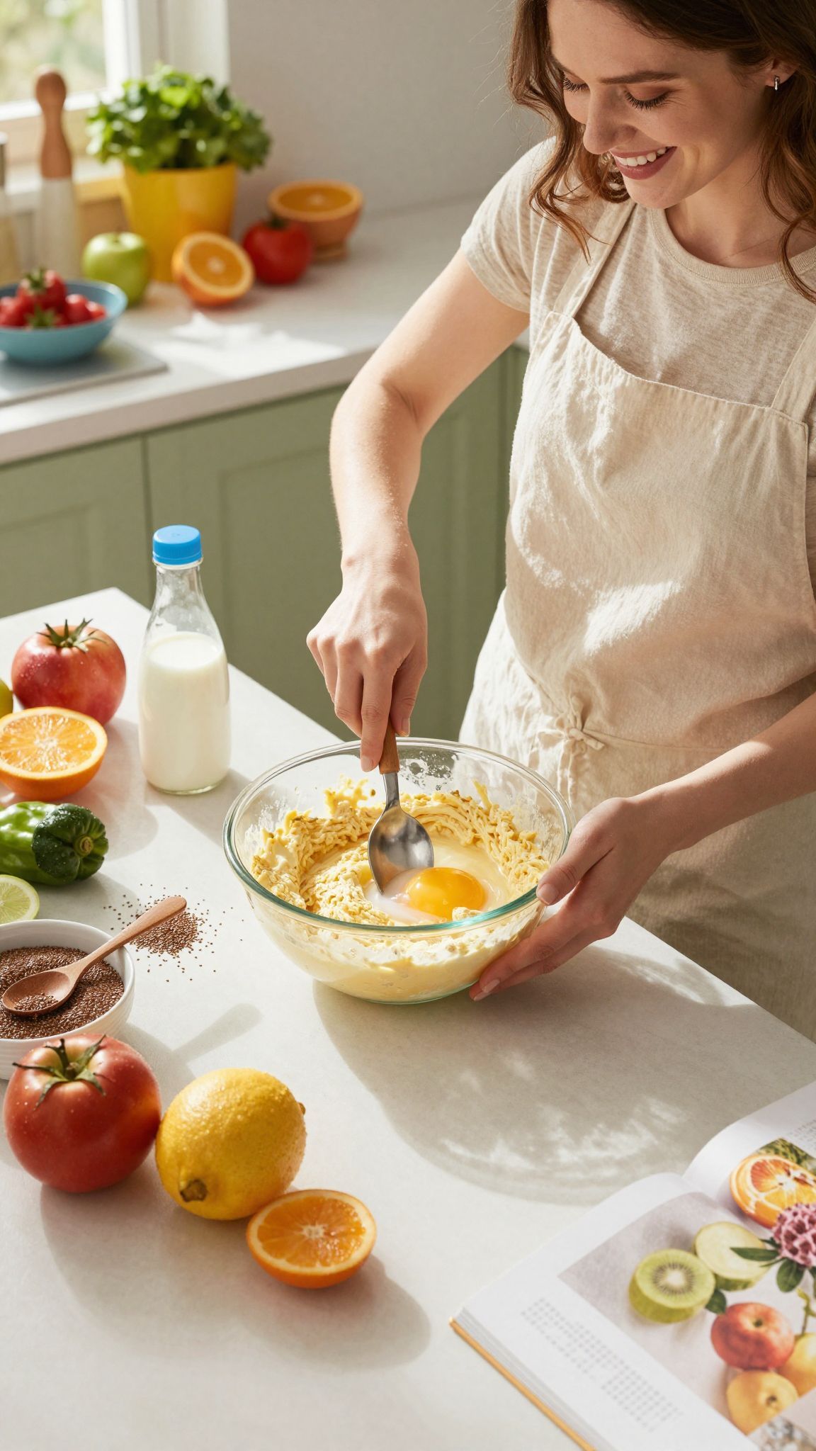 A tojás alternatívái fehérjét és nedvességet biztosítanak.