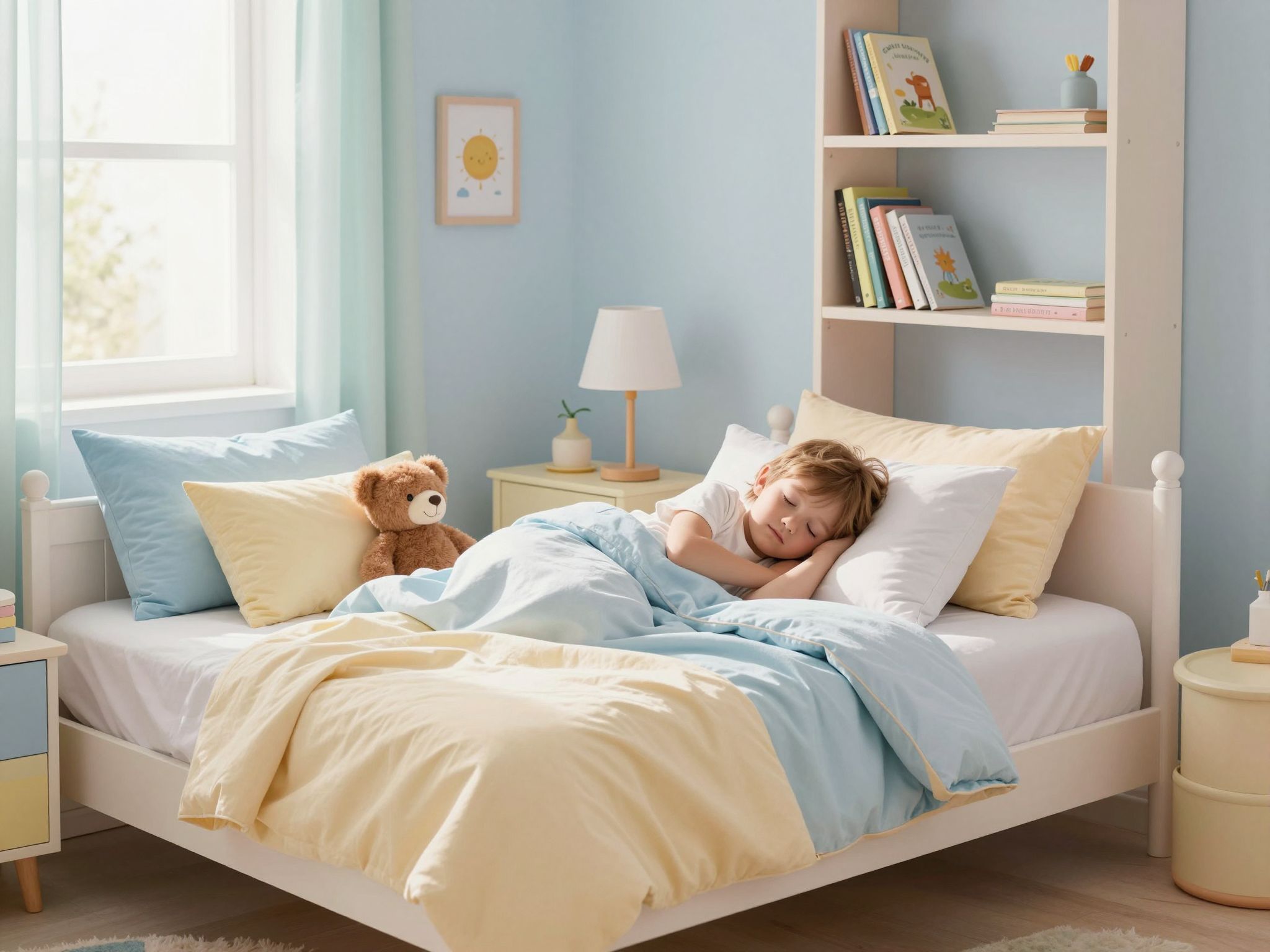 A sötét, csendes szoba segíti az alvás minőségét.