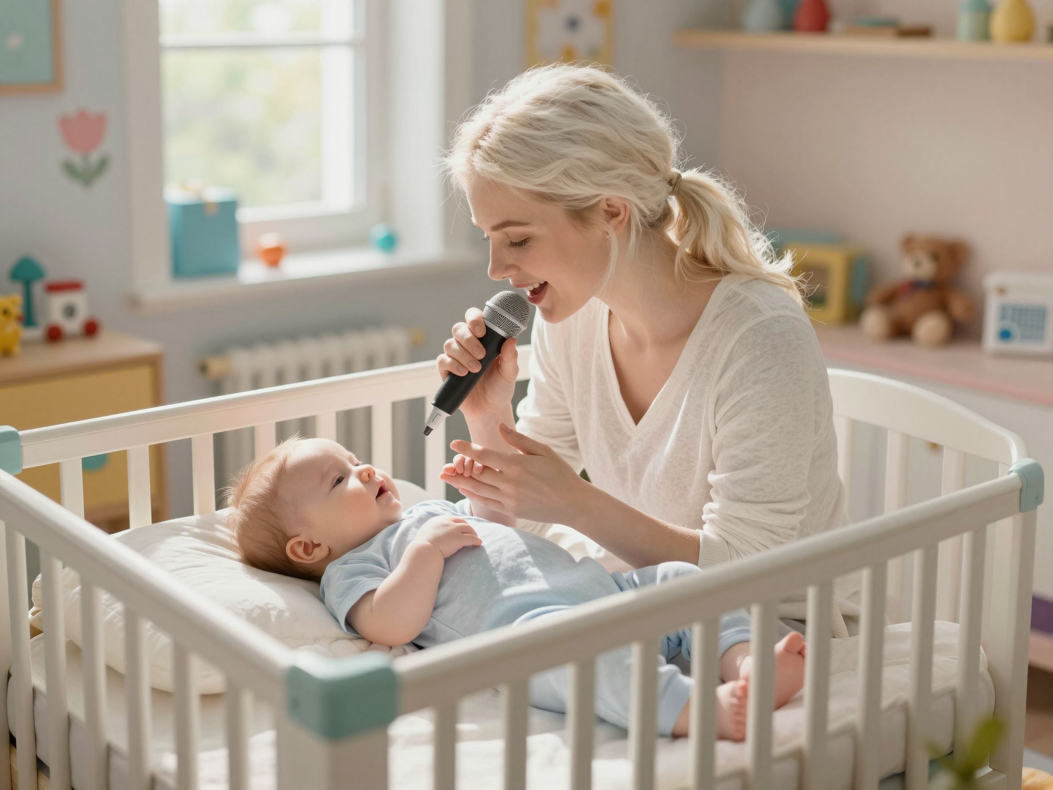 Az infant-directed speech elősegíti a nyelvi fejlődést.