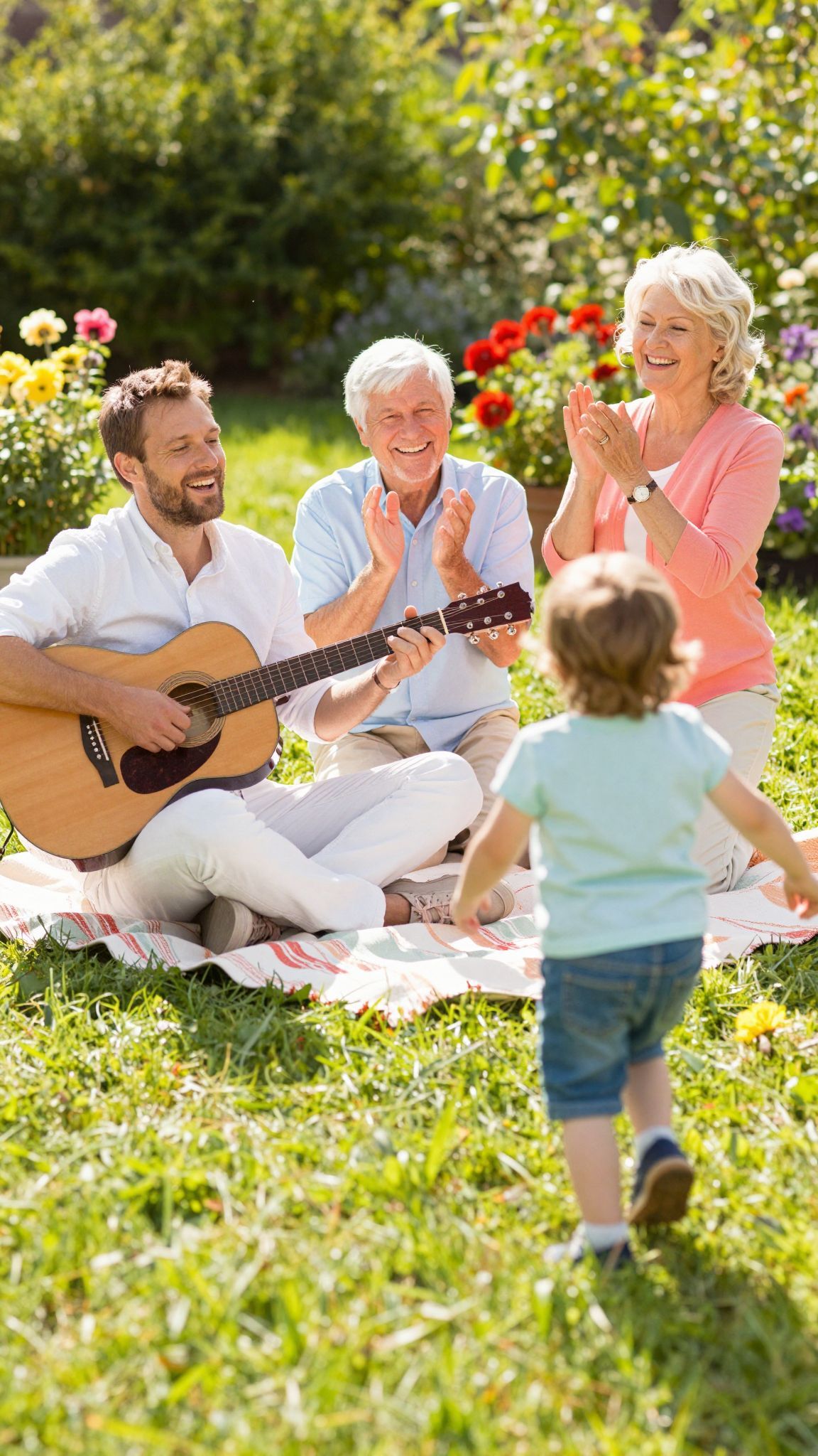 Az apák és nagyszülők támogatása alapvető az ünnepléshez.