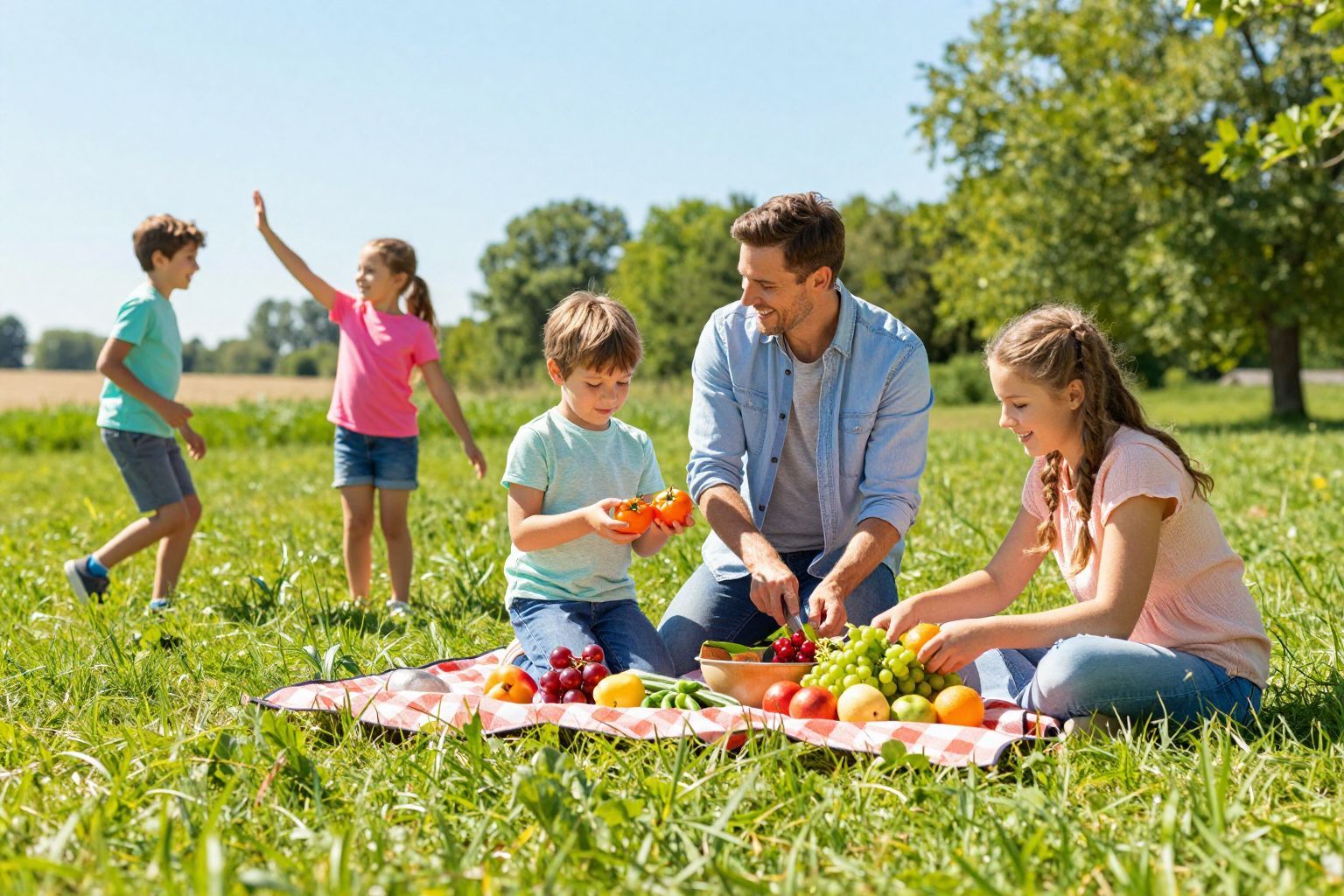 A vidéki gyerekek gyakran frissebb és egészségesebb ételeket fogyasztanak.