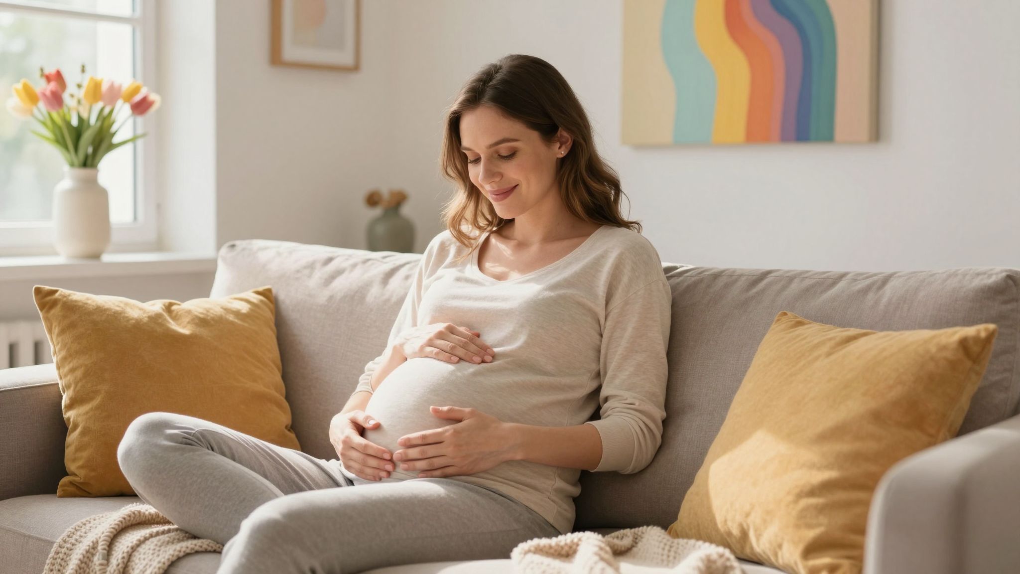Az elengedés segít a stressz csökkentésében a várandósság alatt.