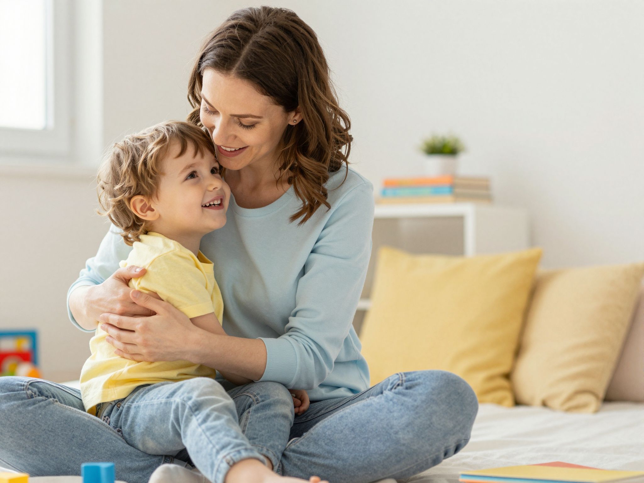 A fizikai közelség serkenti az agyi fejlődést.