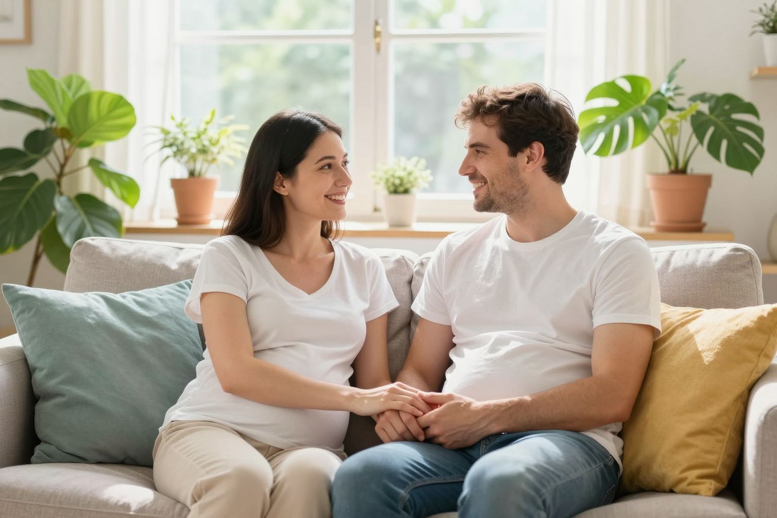 Az érintés növeli a szülés során a bizalmat.