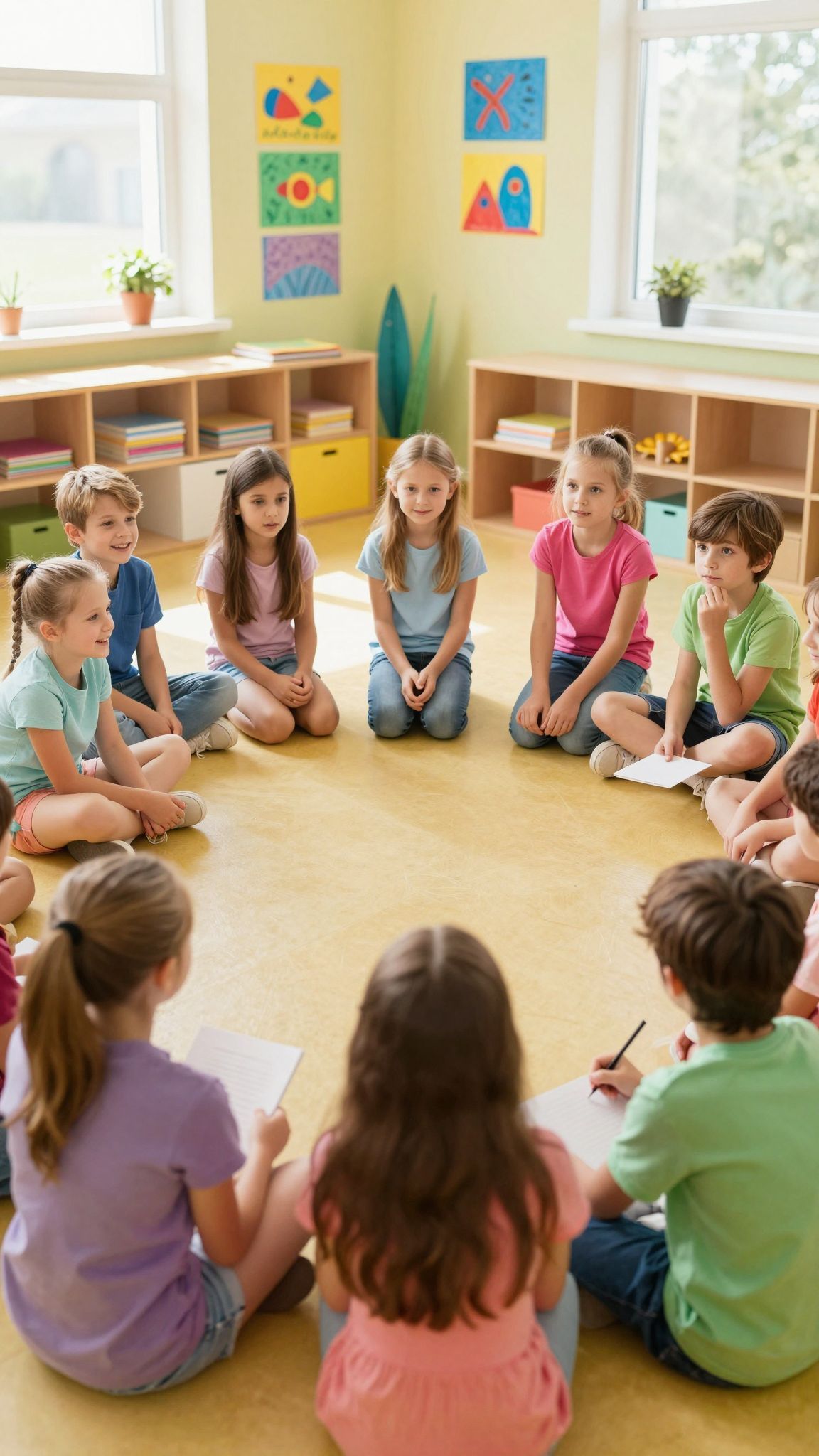 A közösségi támogatás erősíti a gyermekek érzelmi fejlődését.