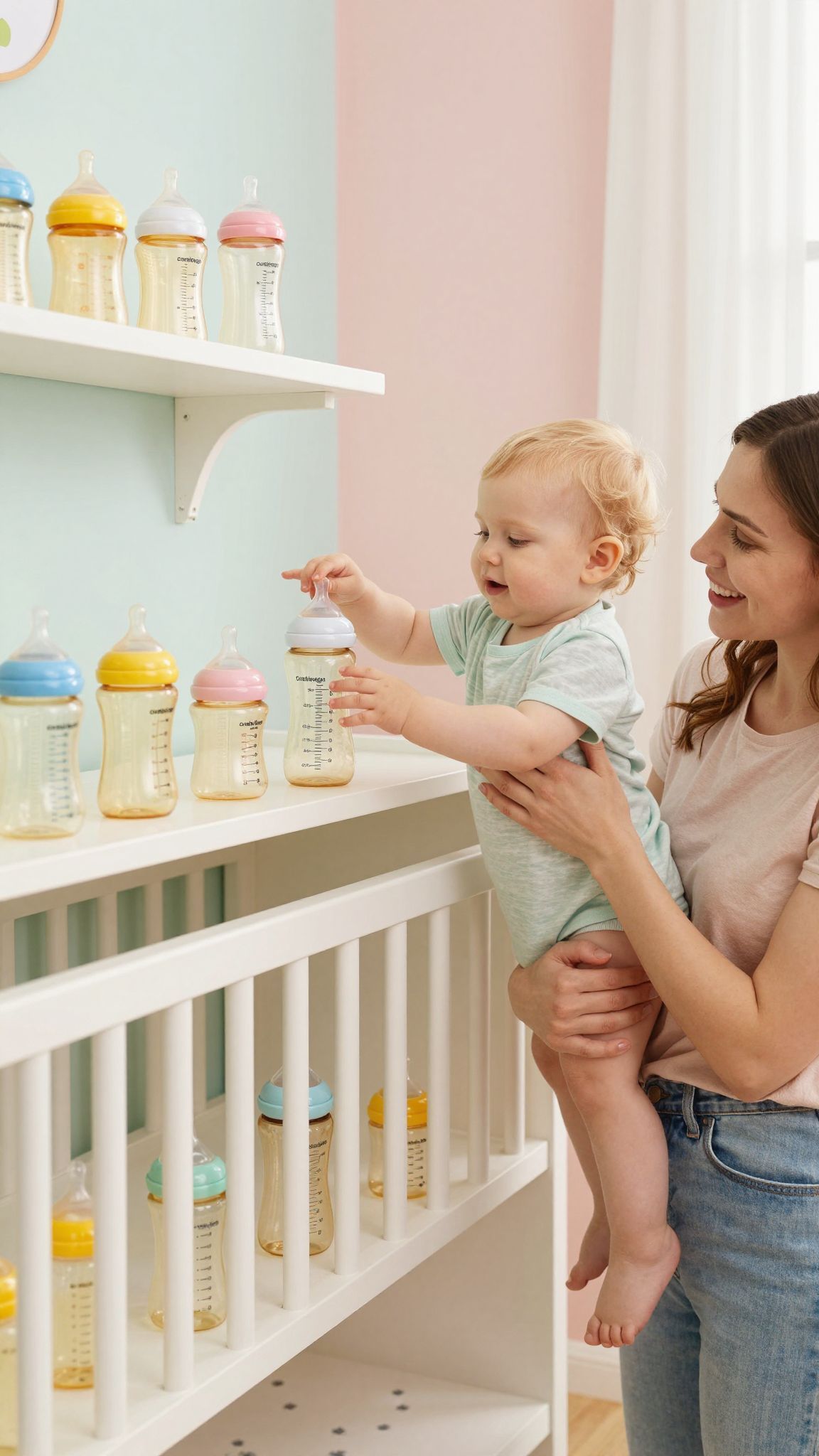 Az itatópoharak segítik a gyerekek önálló ivását.