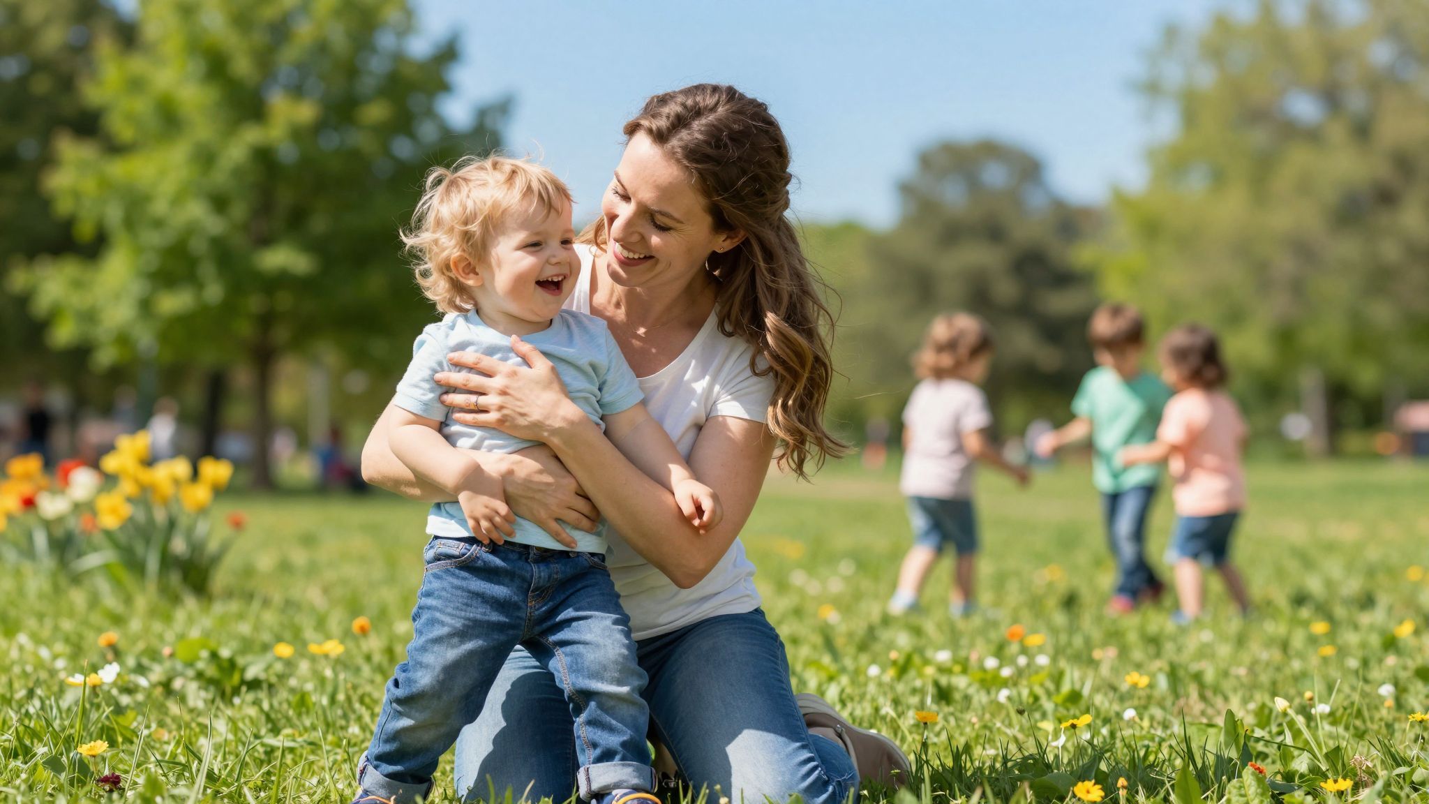 Az önmagunkkal való törődés elősegíti a gyermek fejlődését.