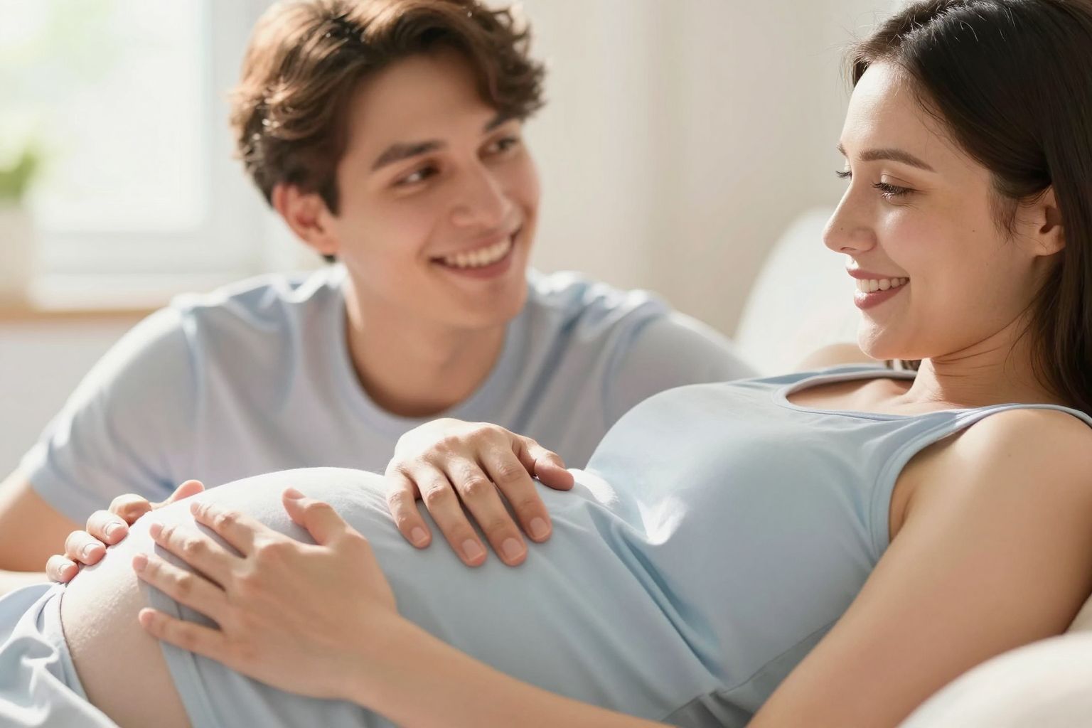 Az oxitocin erősíti a kötődést a magzat és anya között.