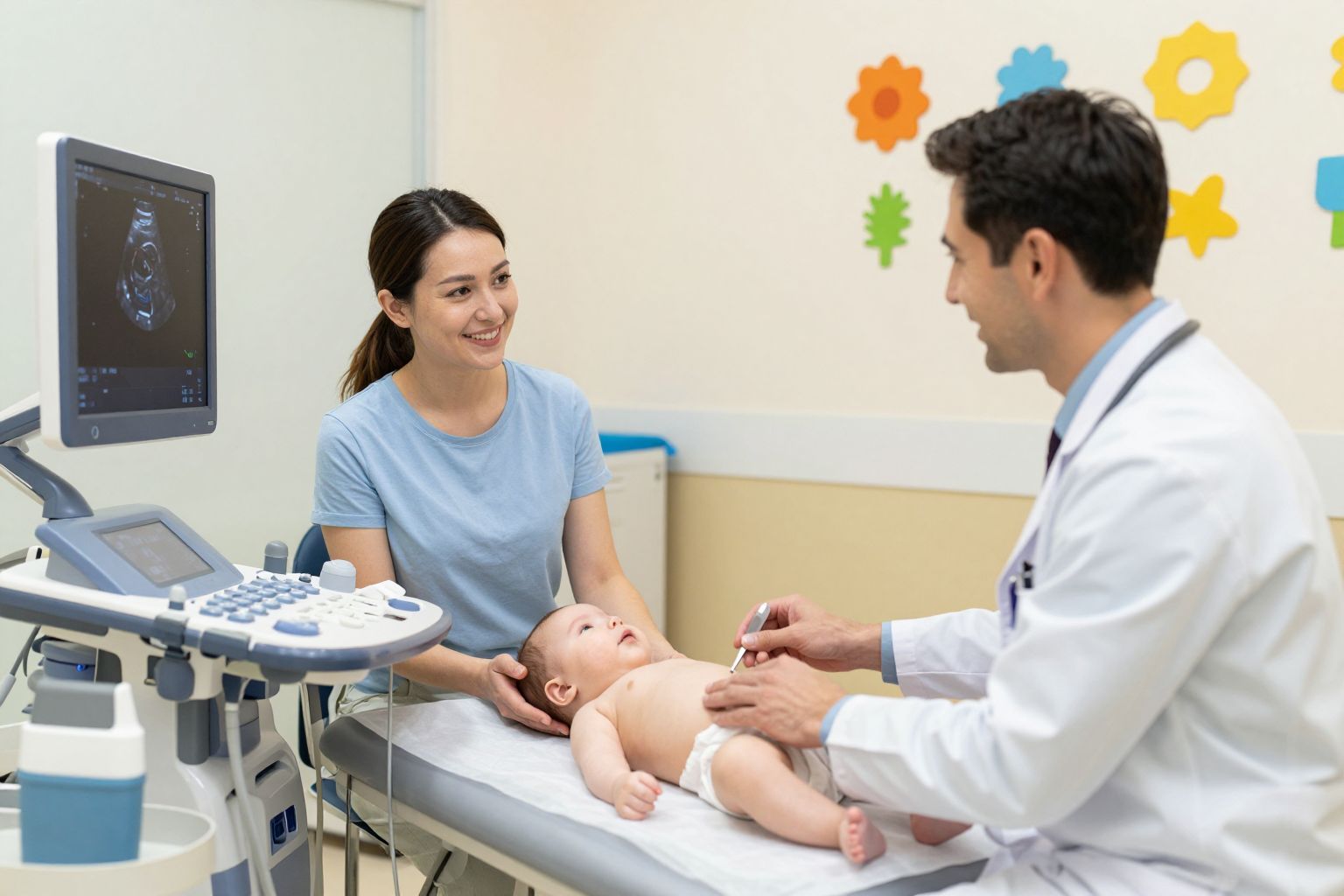 Az ultrahangos diagnosztika non-invazív és gyors megoldás.