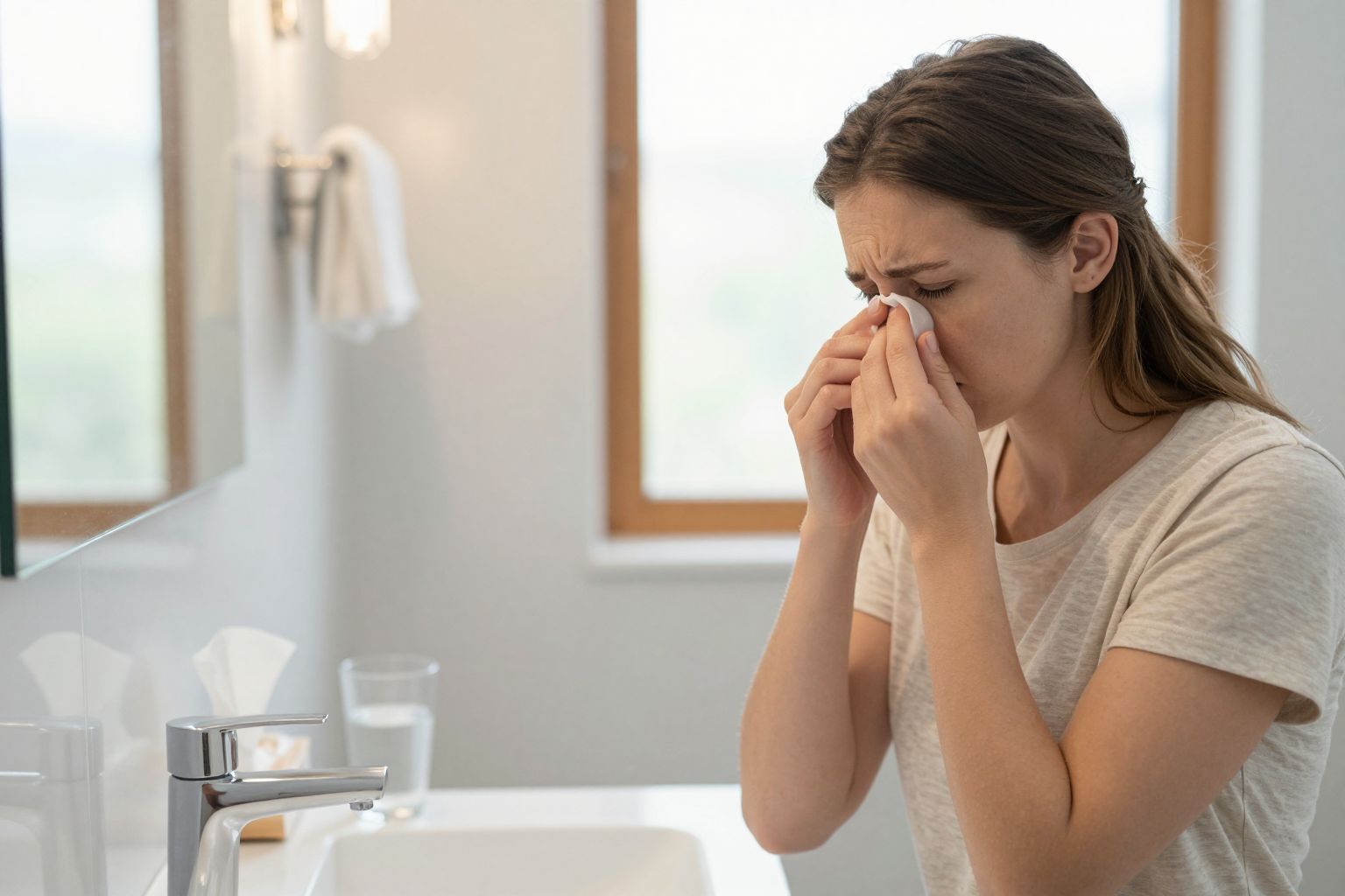 Nyomd le az orrod és dőlj hátra!